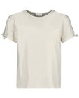 T-shirts - Witte top met glitter Communie