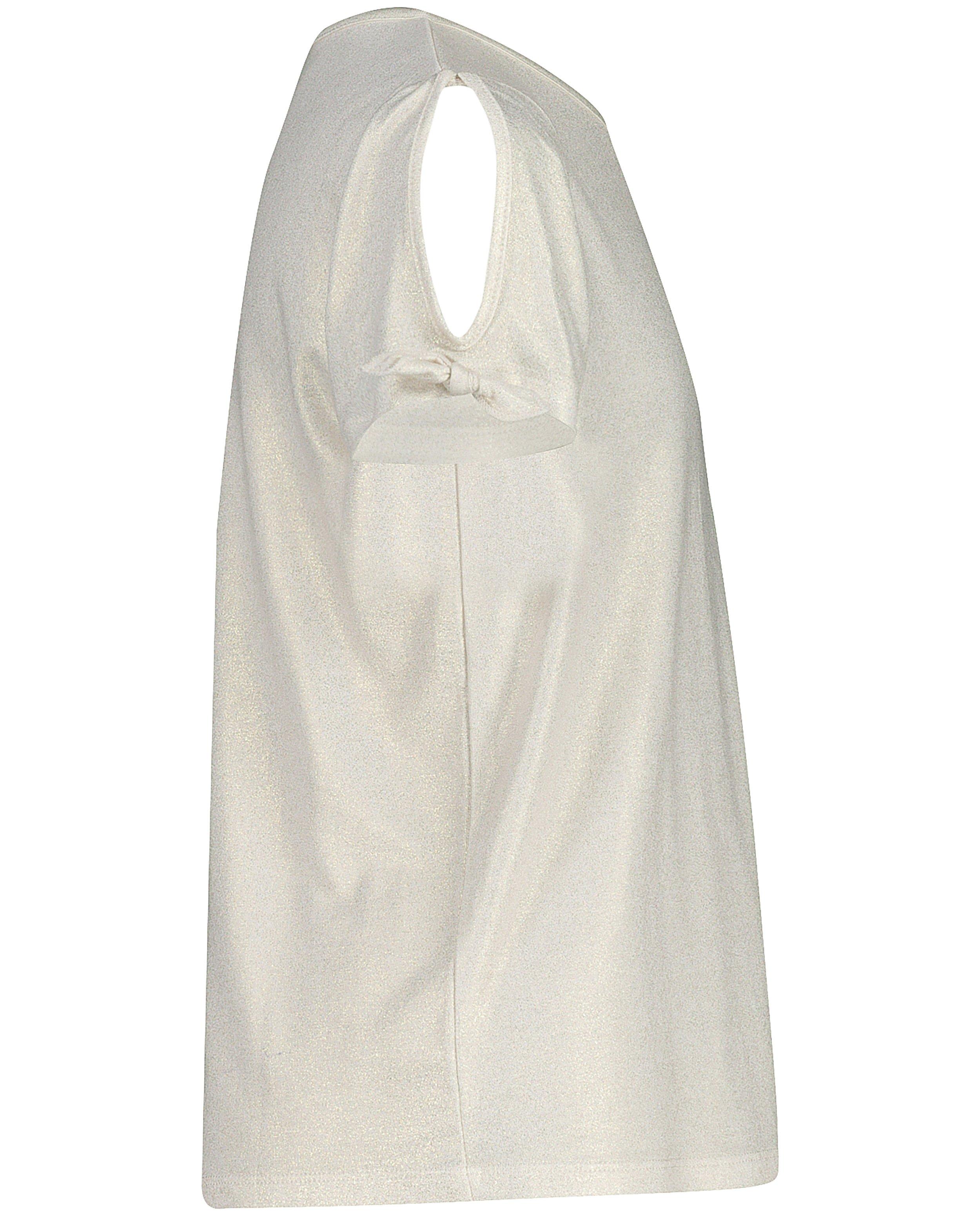 T-shirts - Witte top met glitter Communie