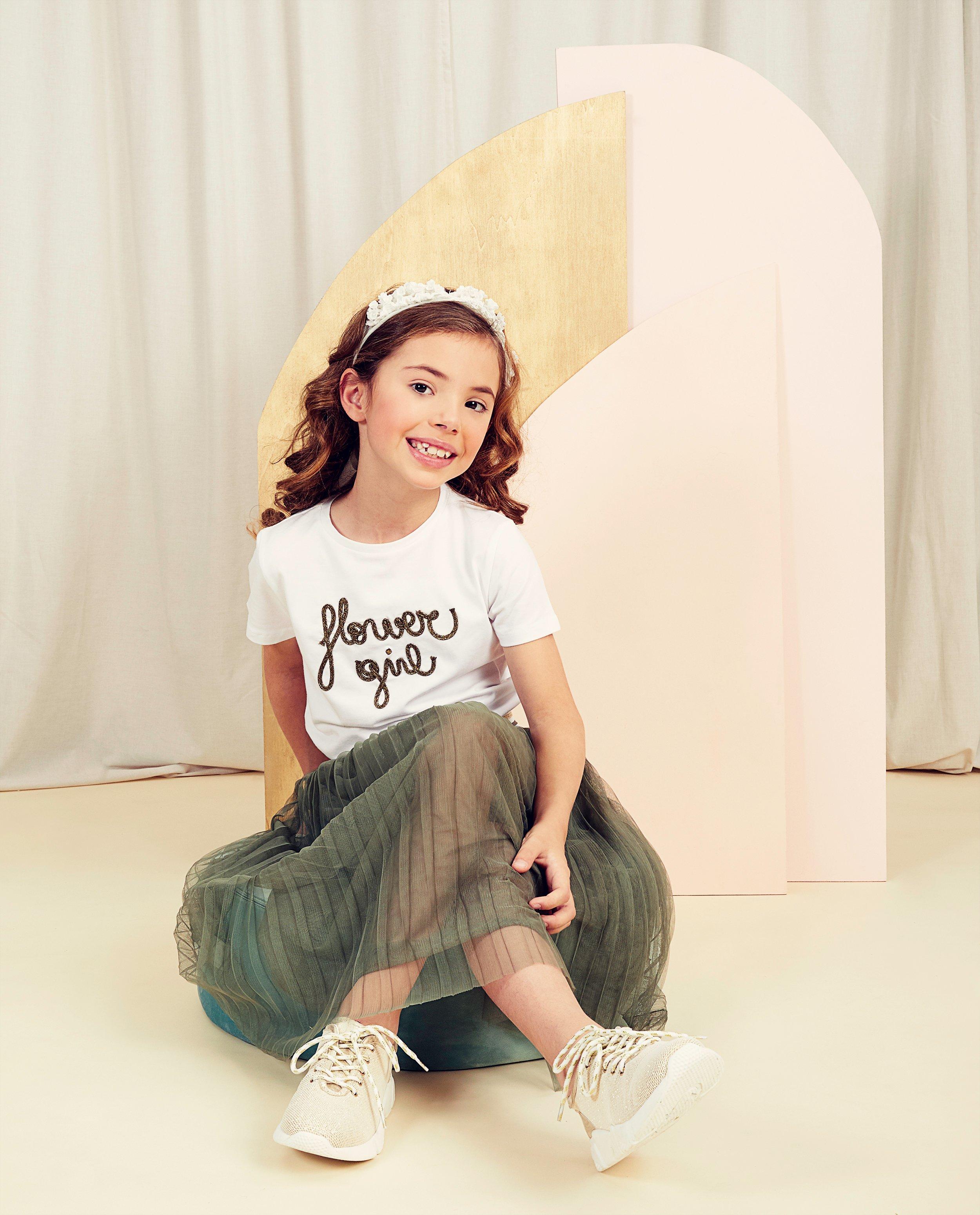 T-shirts - Wit T-shirt met opschrift Communie