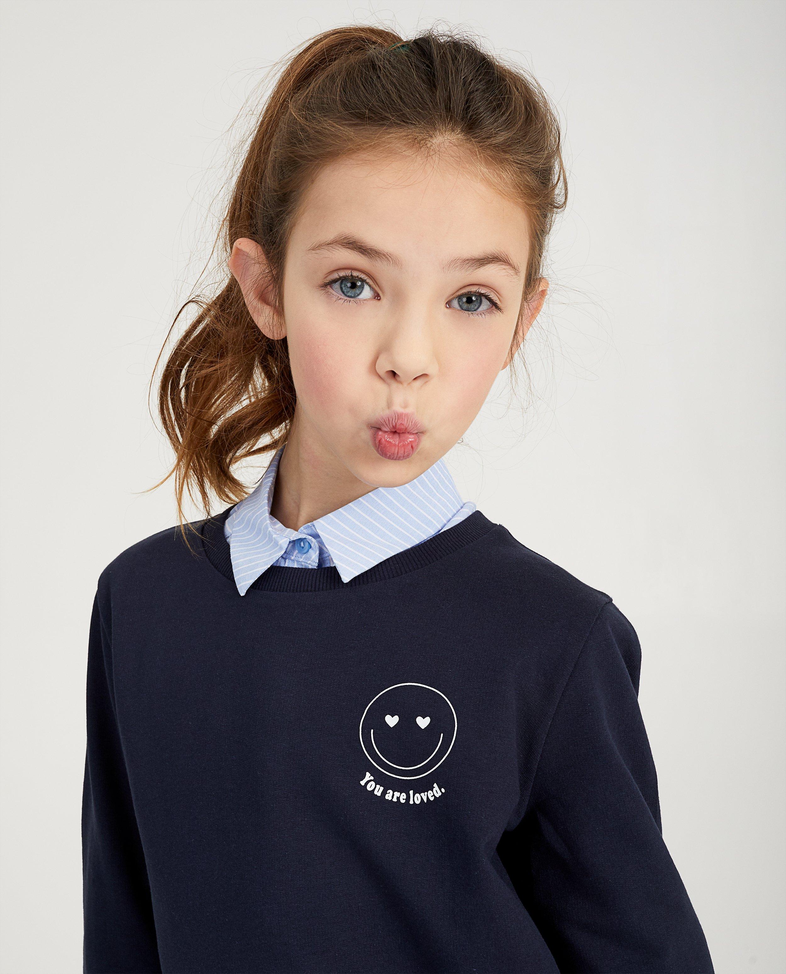 Sweaters - Rode sweater met print BESTies