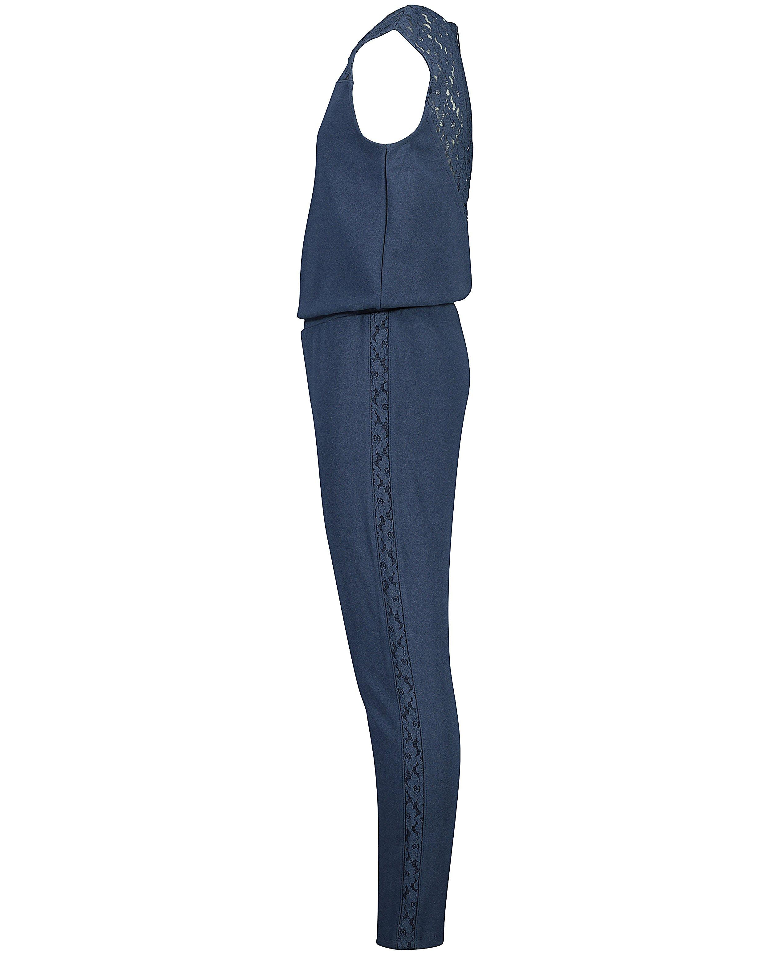 Jumpsuits - Blauwe jumpsuit met kant Communie