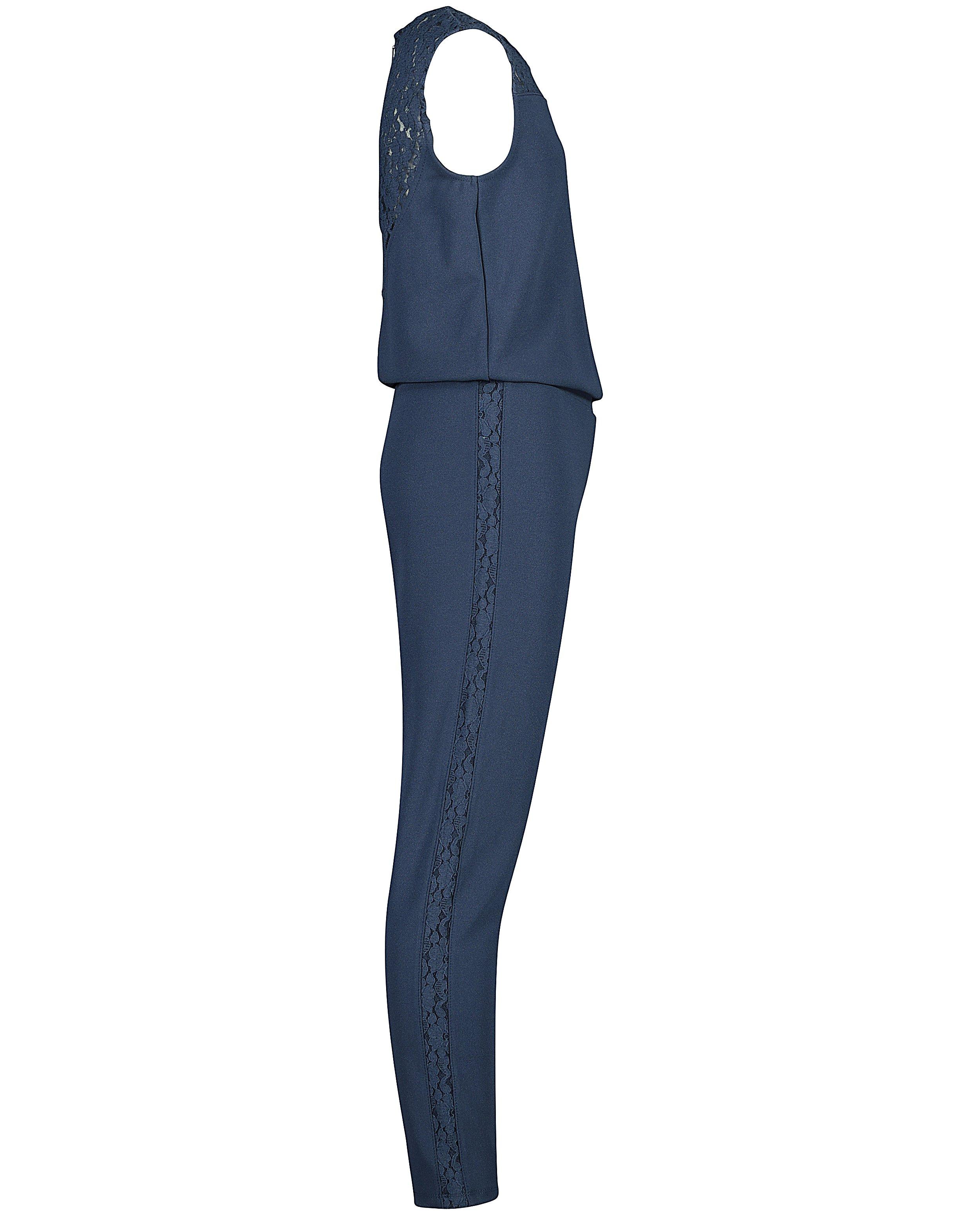Jumpsuits - Blauwe jumpsuit met kant Communie