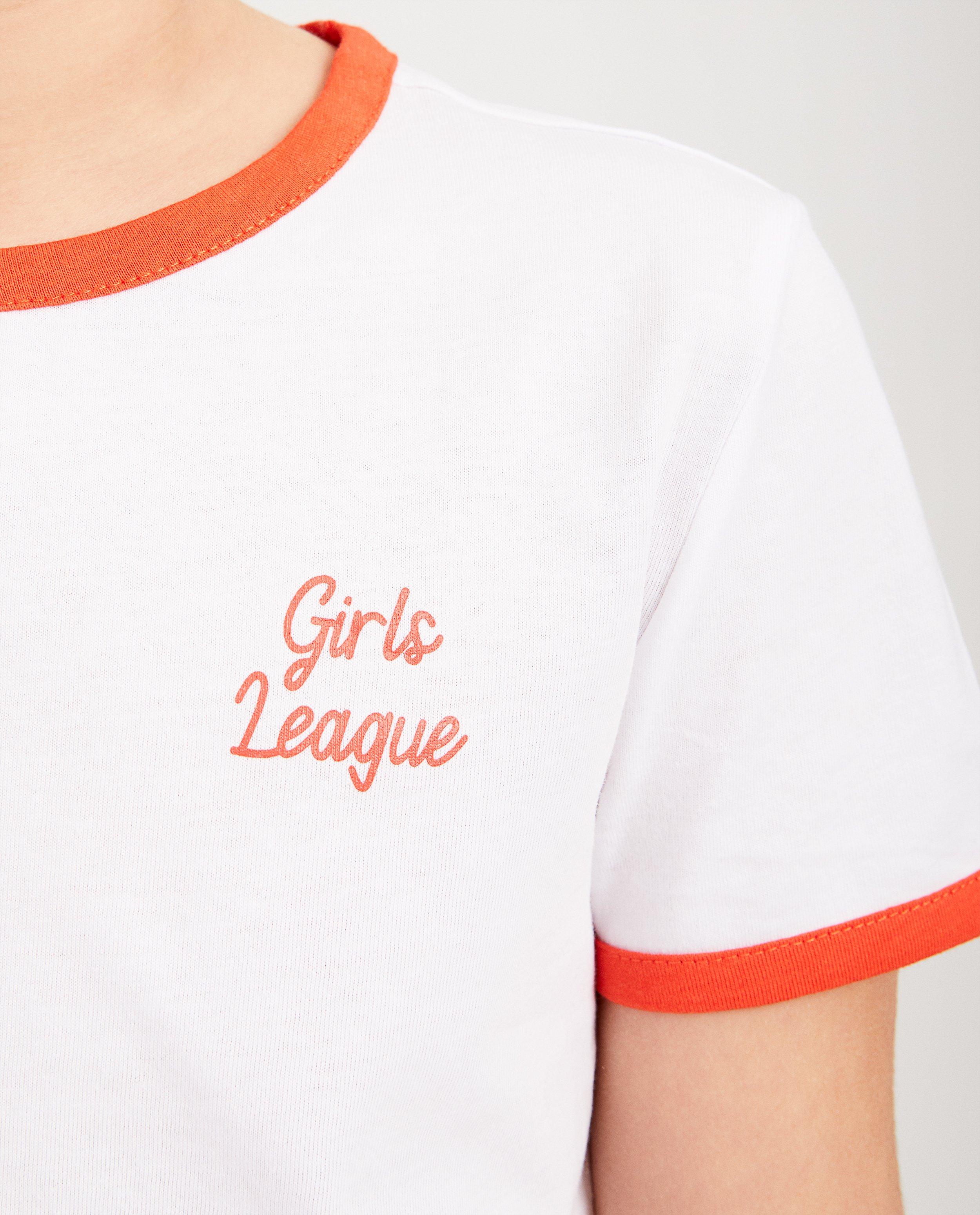 T-shirts - Wit T-shirt met opschrift BESTies