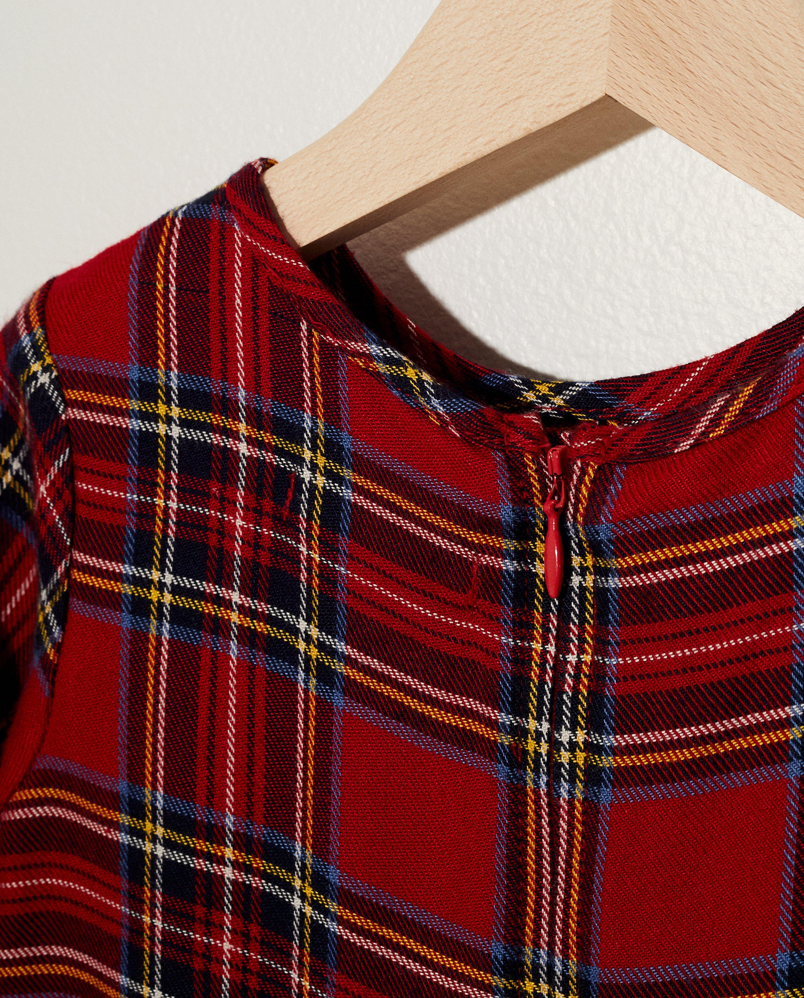 Robes - Robe rouge à carreaux