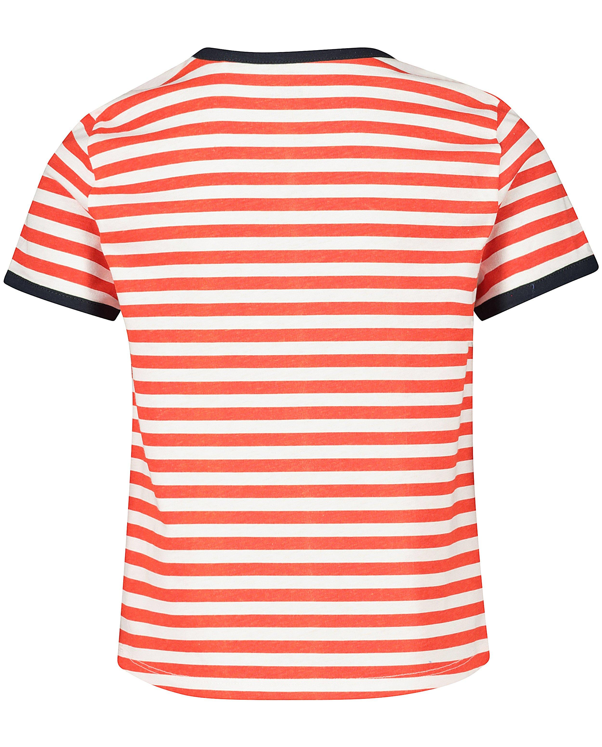 T-shirts - Gestreept T-shirt in wit BESTies