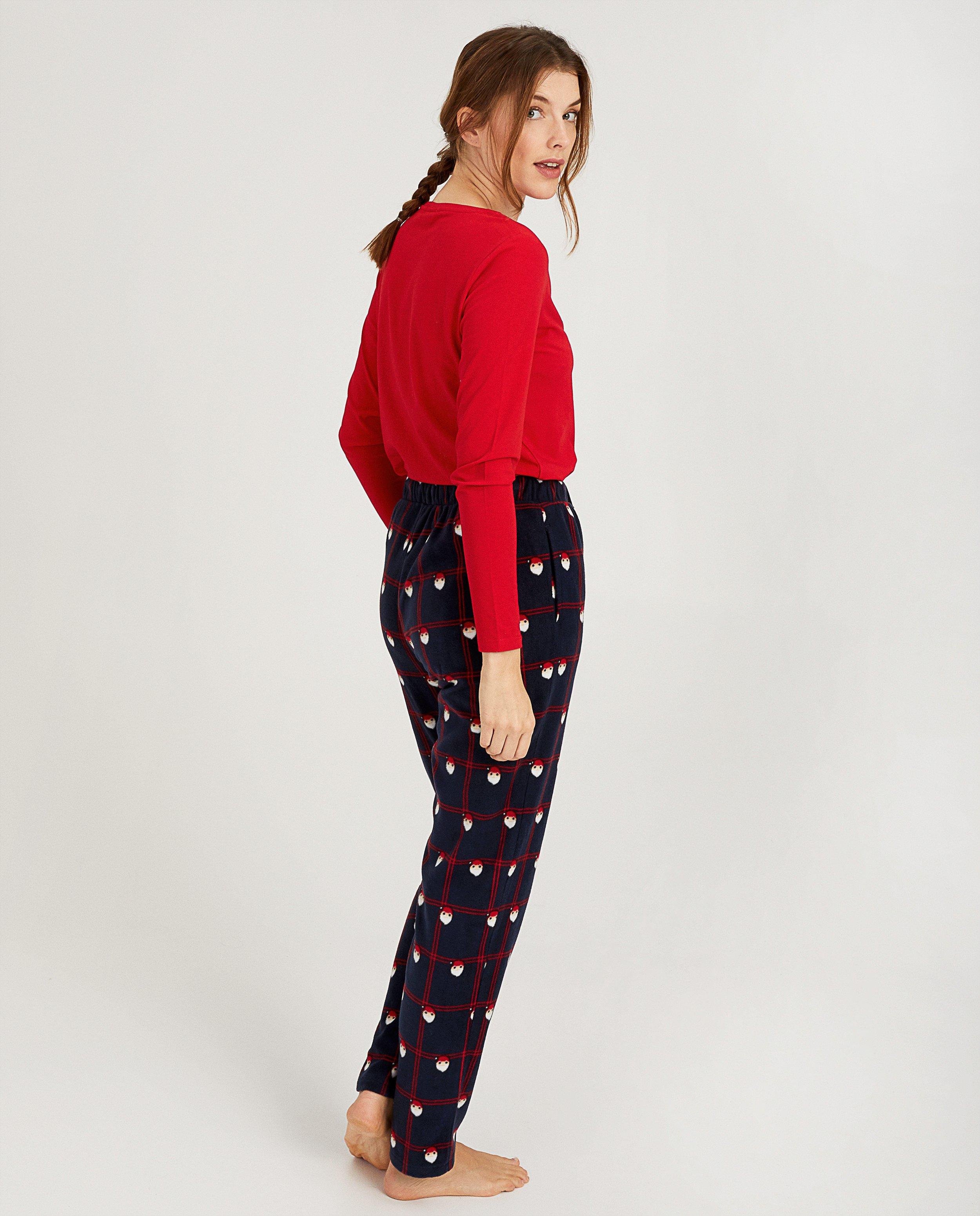 Nachtkleding - Rode kerst-pyjama