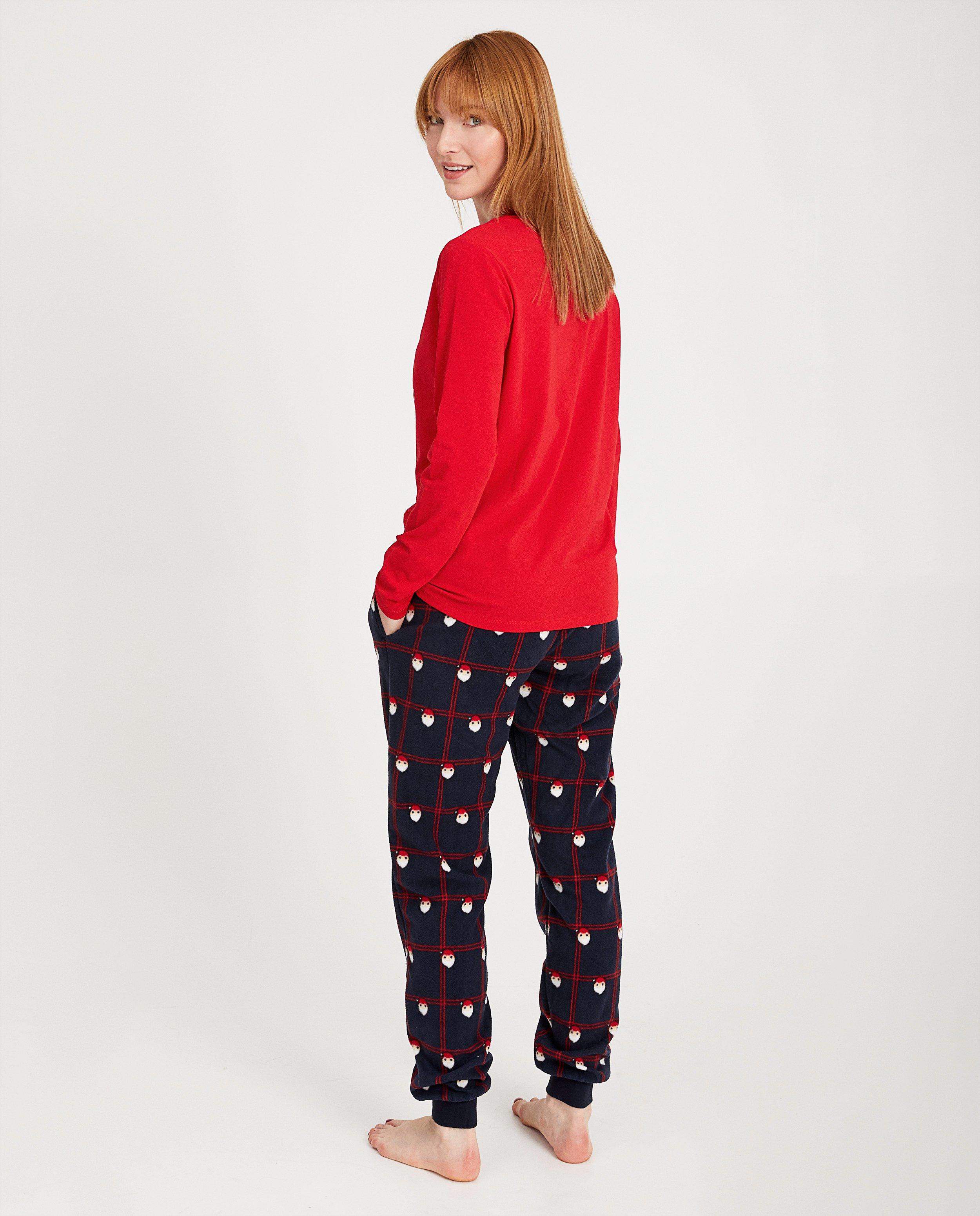 Nachtkleding - Rode kerst-pyjama