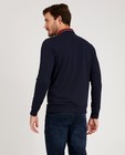 Sweaters - Blauwe rendier-sweater
