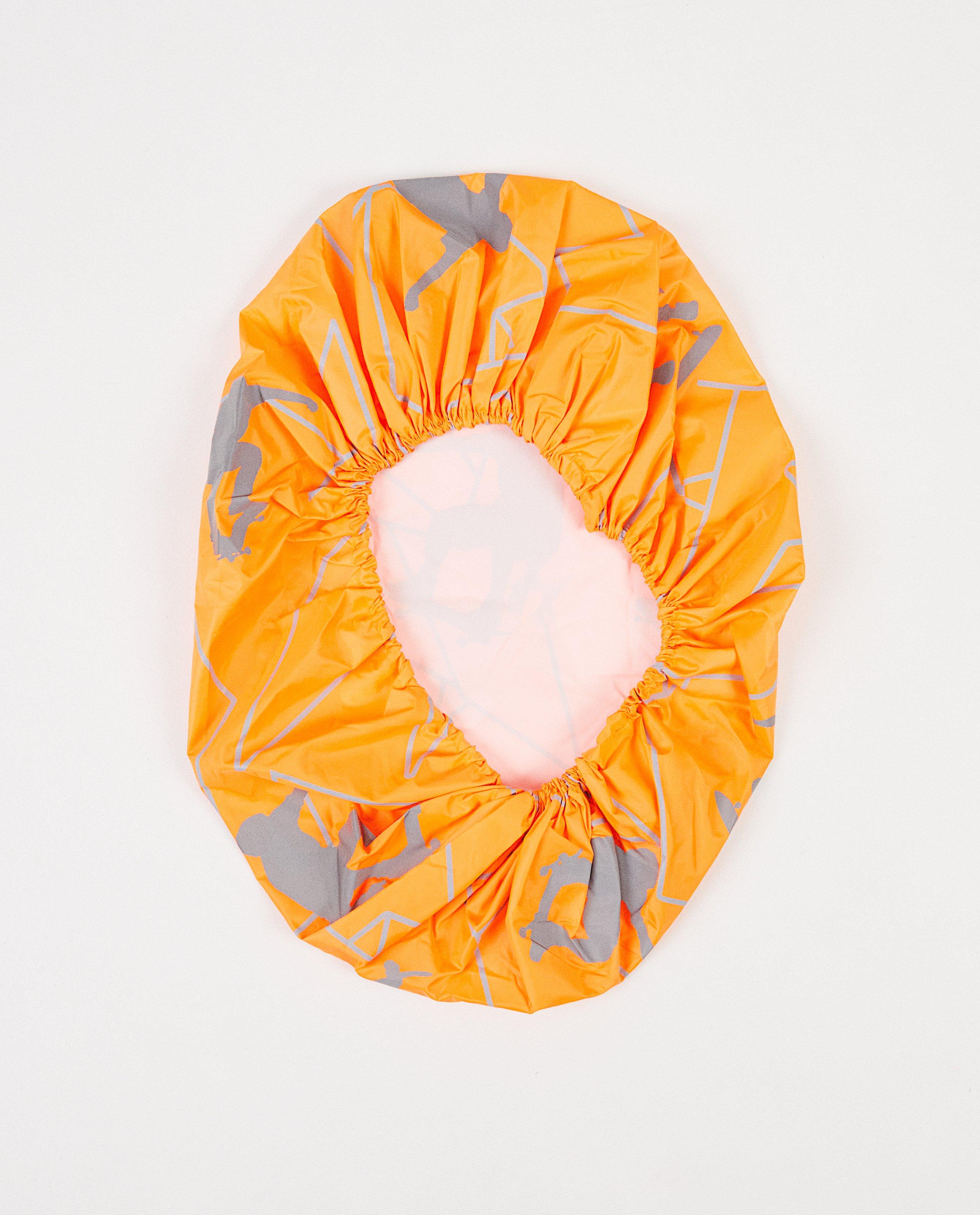 Gadgets - Oranje rugzakcover met print