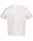 T-shirts - Wit T-shirt met opschrift