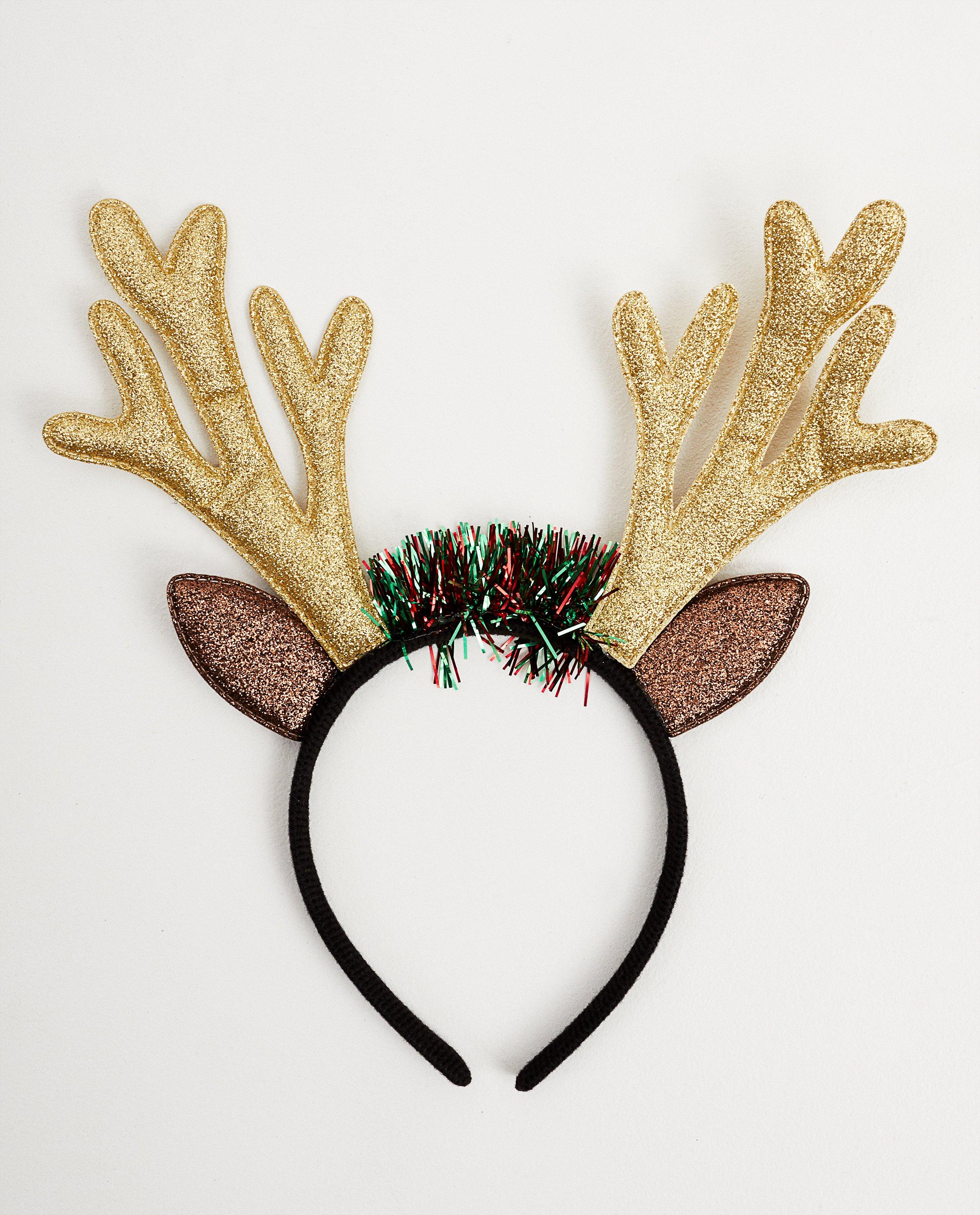 Rendier-haarband met glitter - kerst - JBC