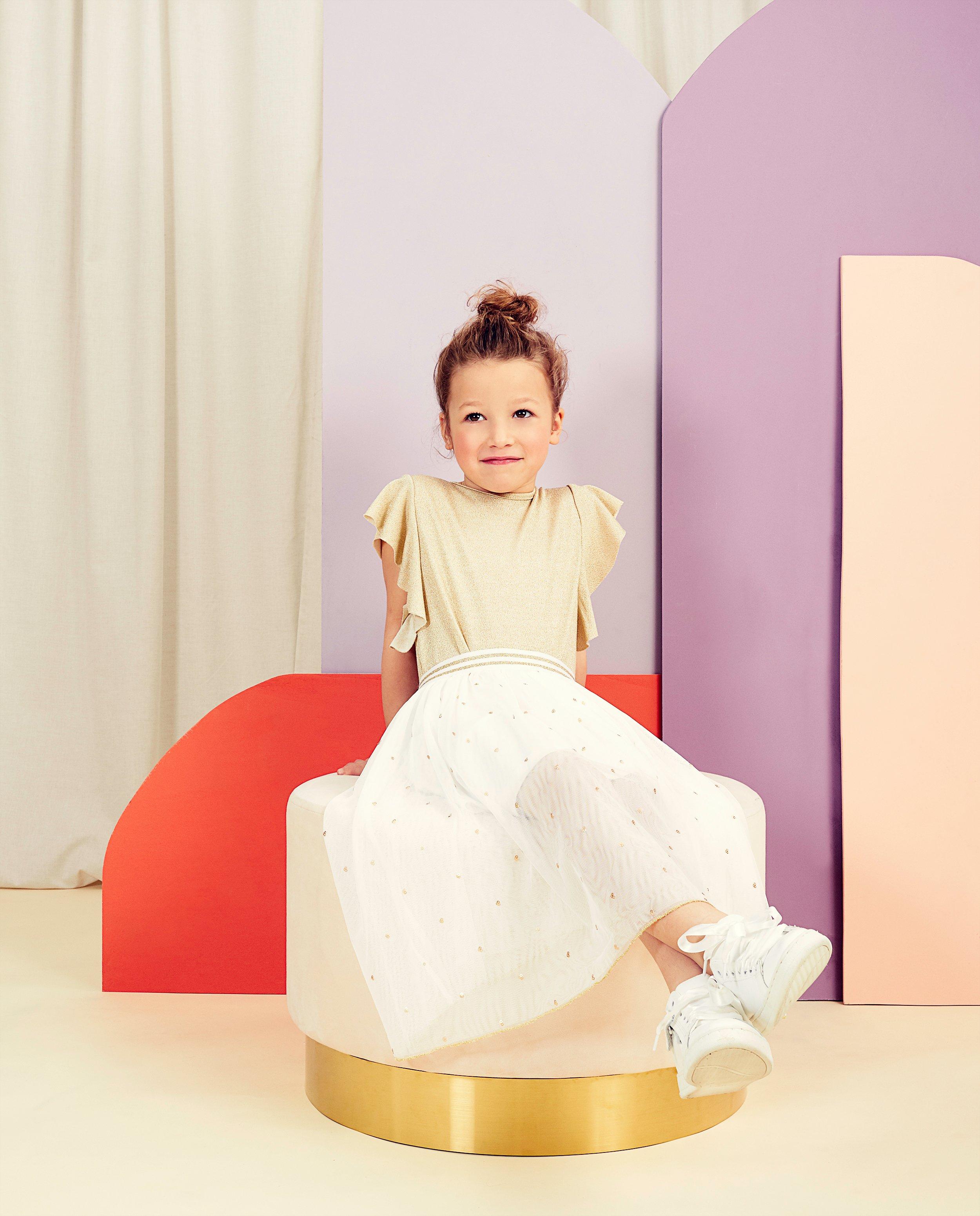 Witte rok met tule Communie - Product Detail - lichtbeige - afbeelding nummer 2
