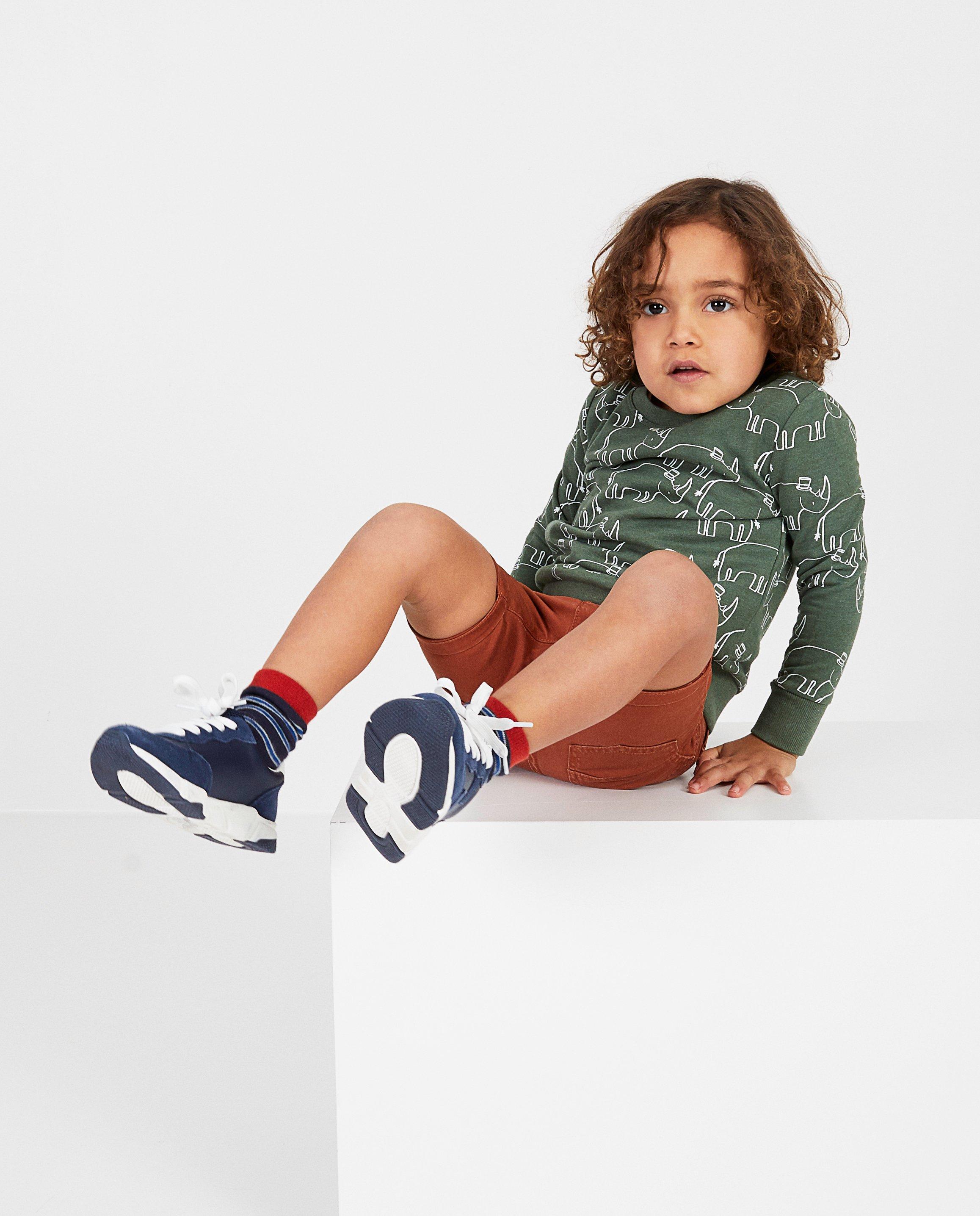 Sweats - Gele sweater met print BESTies