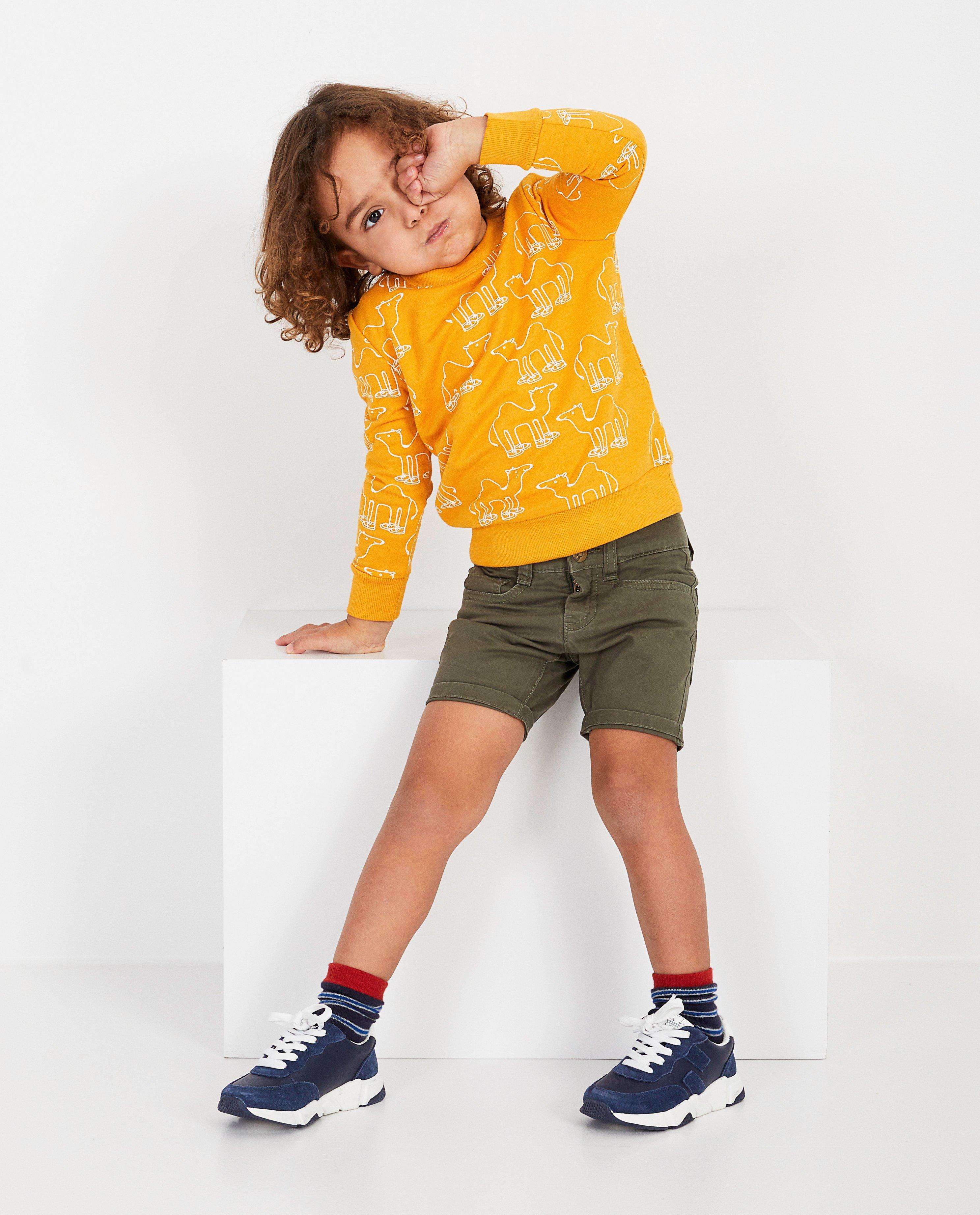Gele sweater met print BESTies - null - Besties