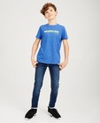 Blauwe skinny JOEY, 7-14 jaar - met lichte wassing - JBC