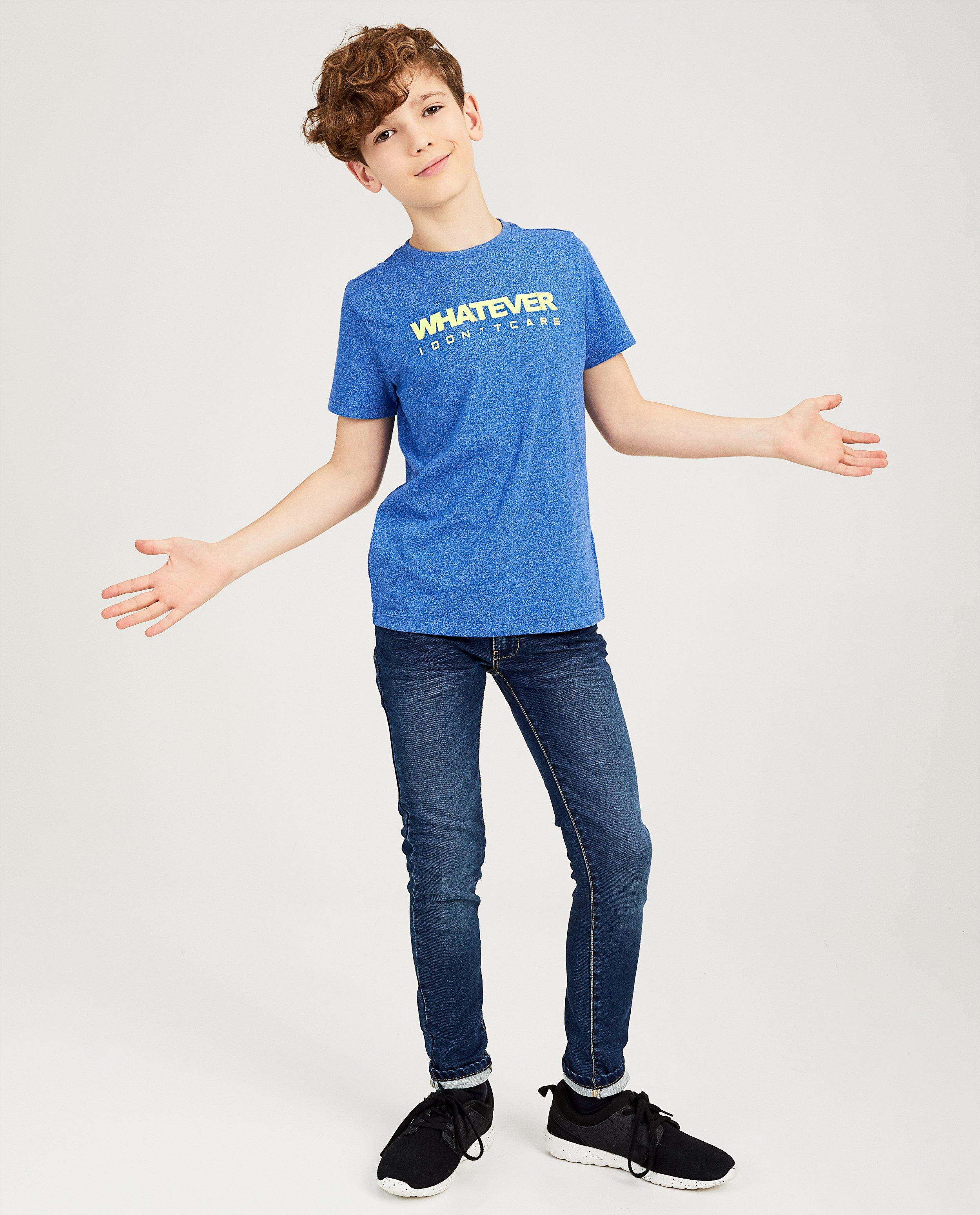 T-shirt rouge - 60 % coton bio - Fish & Chips