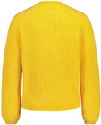 Truien - Gele gebreide trui