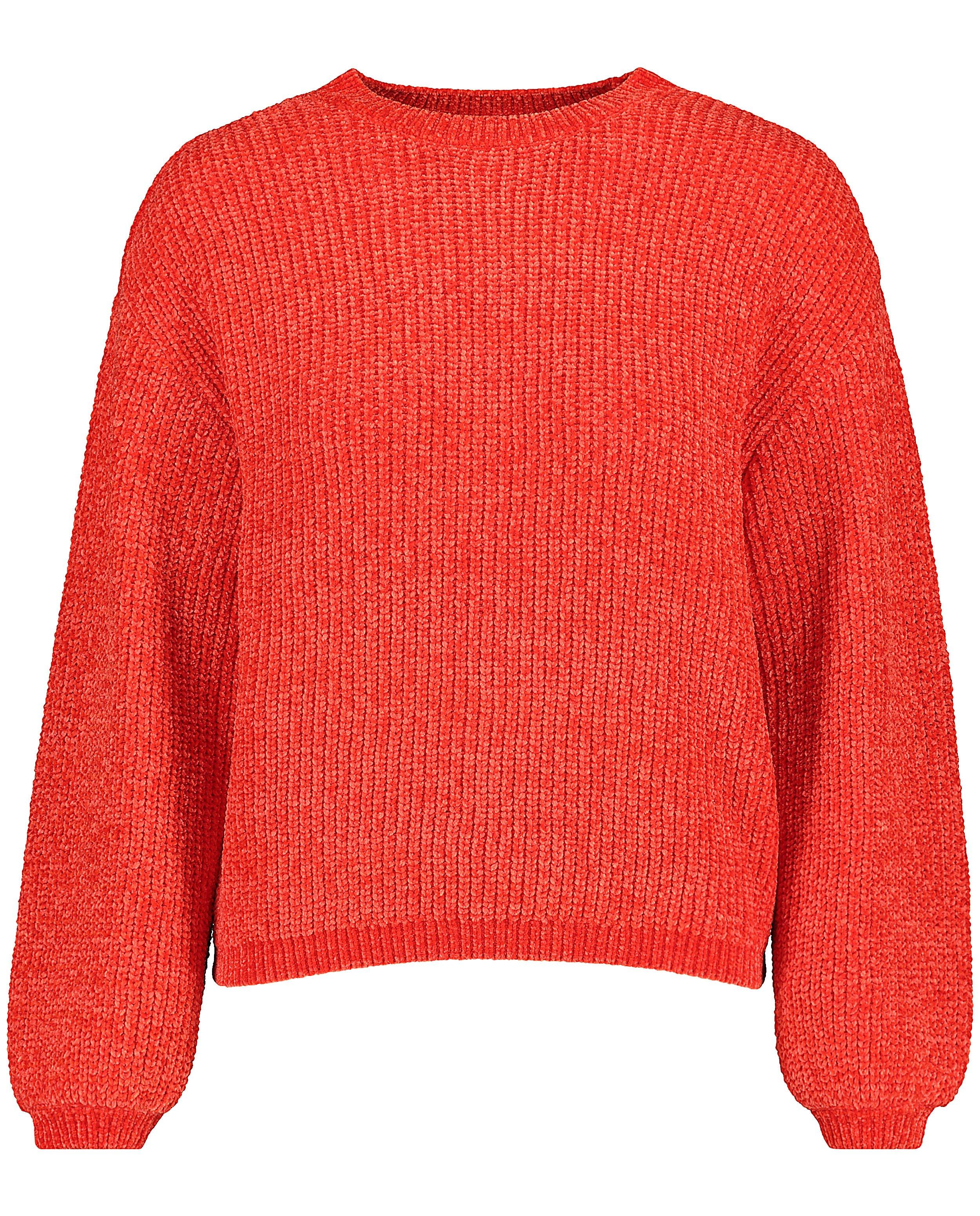 Rode gebreide trui - Product Detail - felrood - afbeelding nummer 5