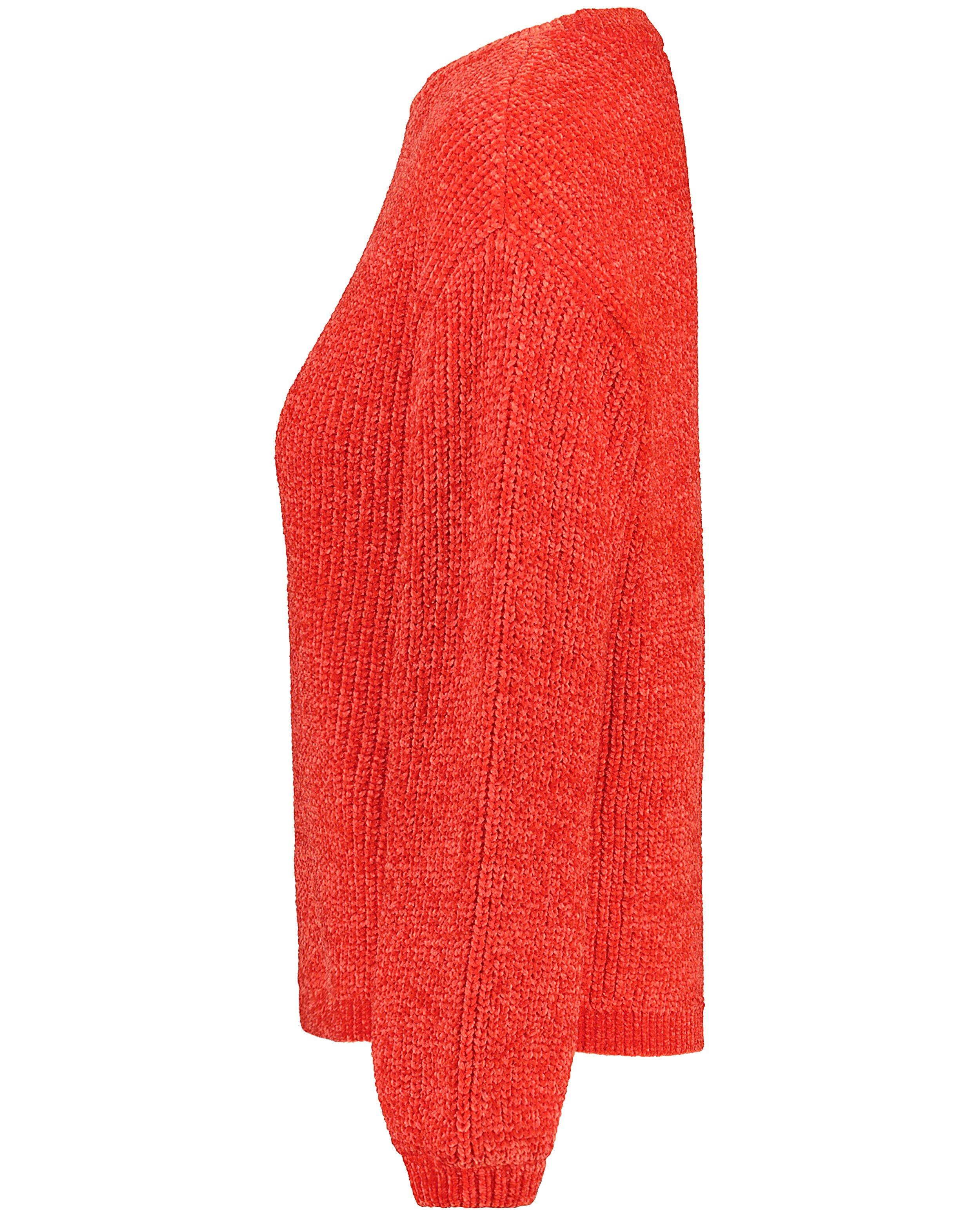 Rode gebreide trui - Product Detail - felrood - afbeelding nummer 7