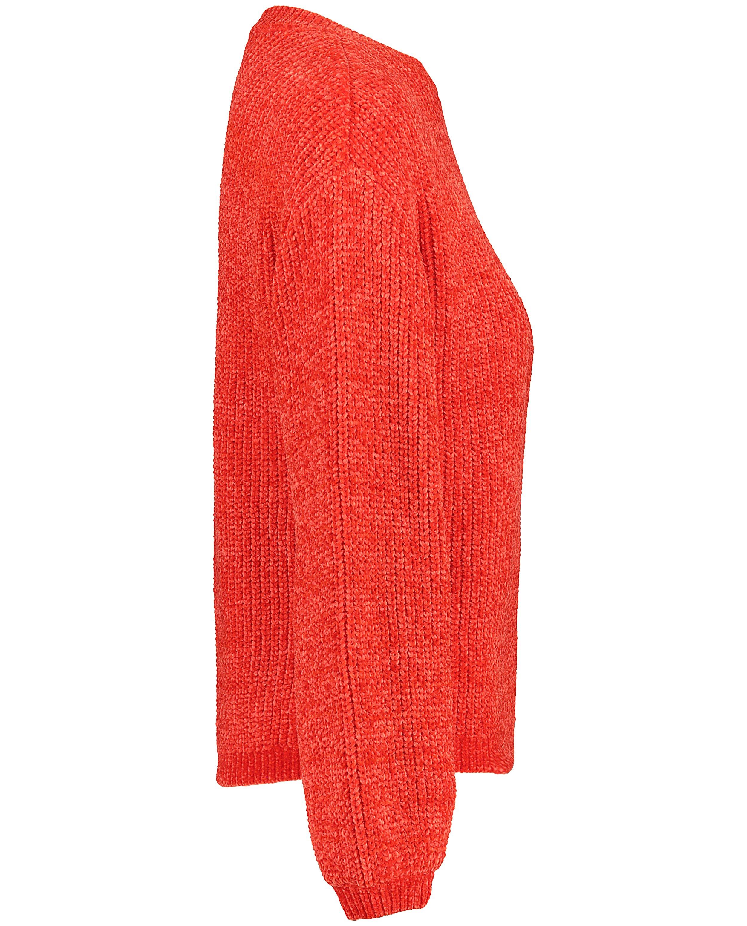 Rode gebreide trui - Product Detail - felrood - afbeelding nummer 8