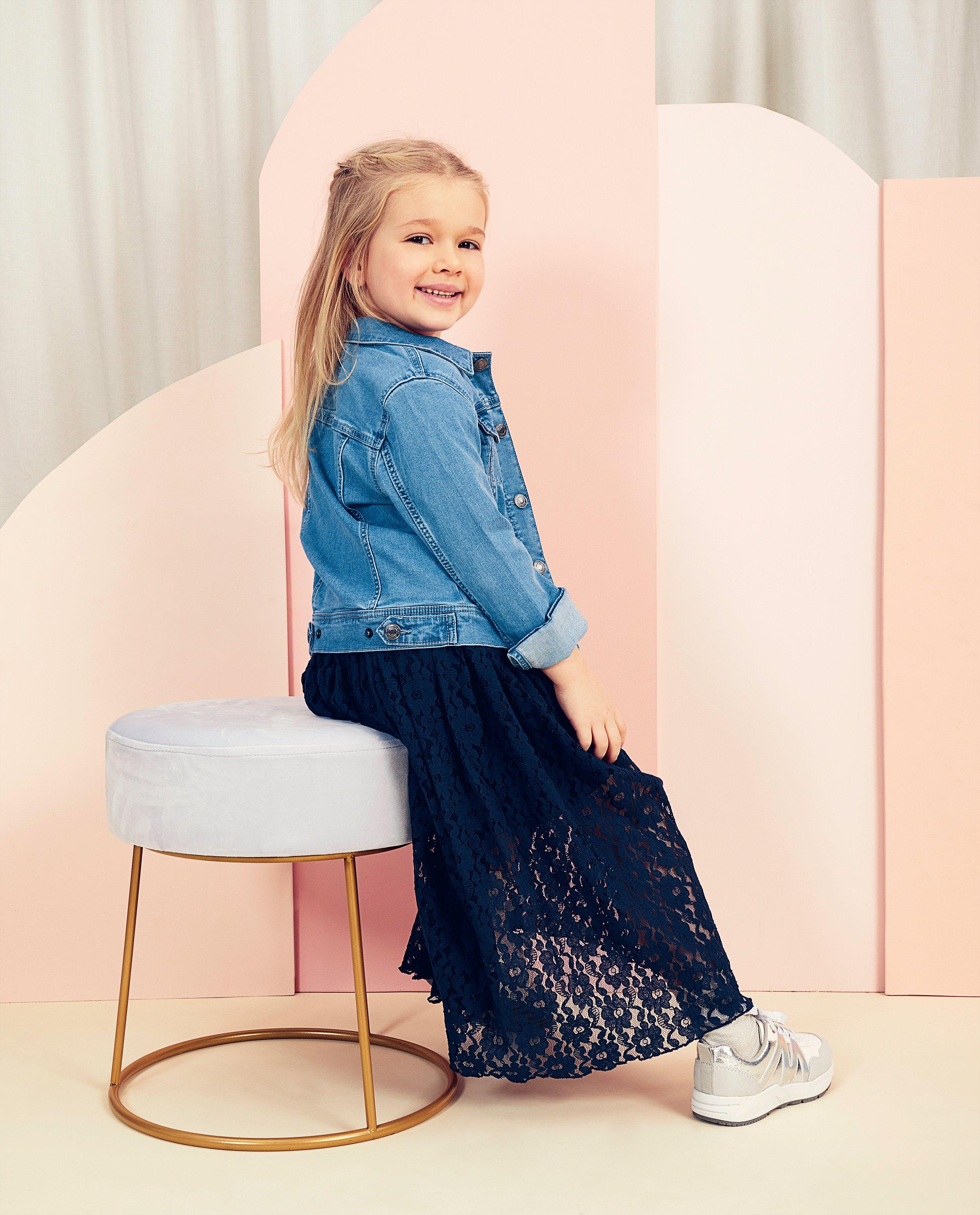 Blazers - Veste en jeans, broche, Communion