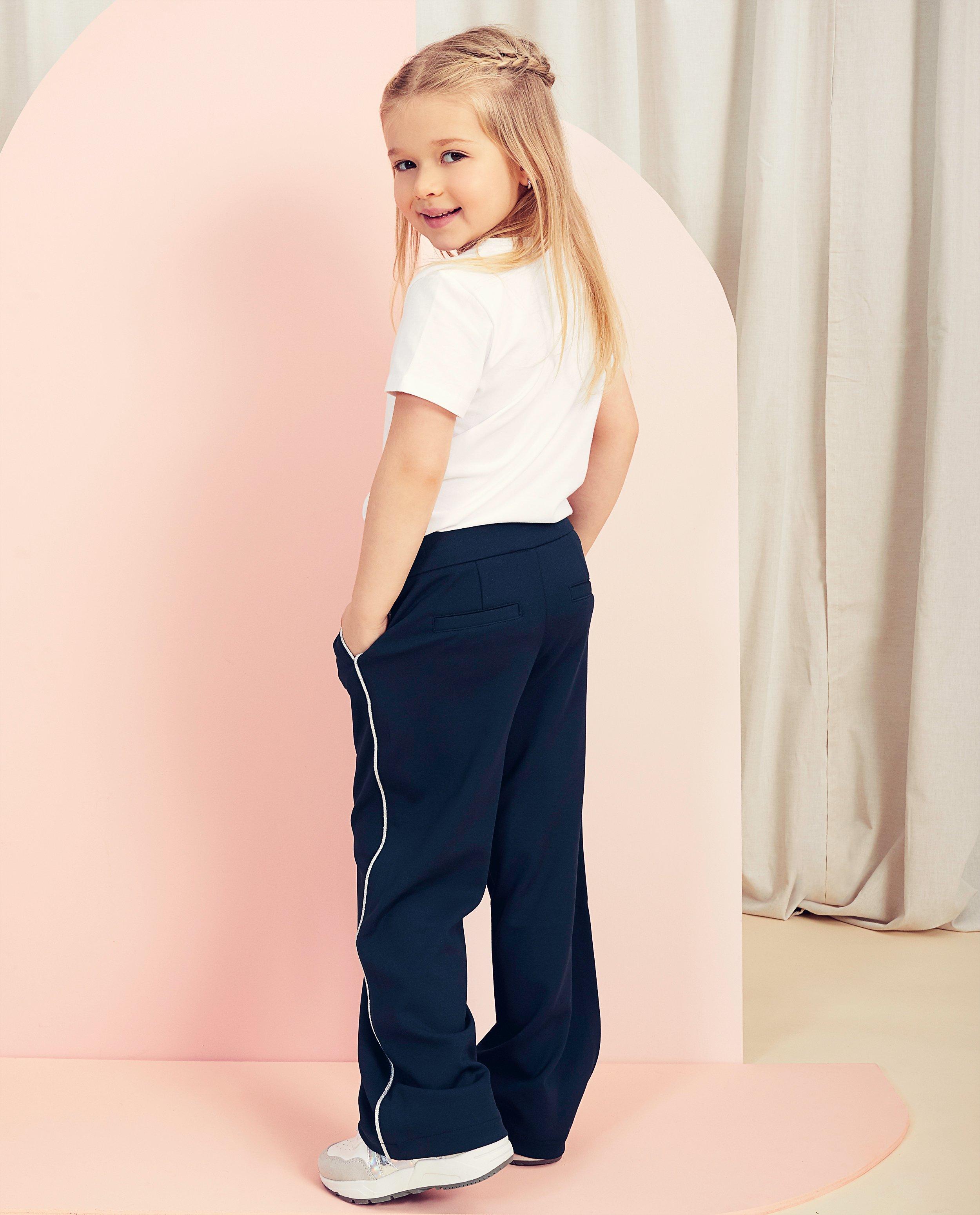Pantalons - Blauwe broek Communie