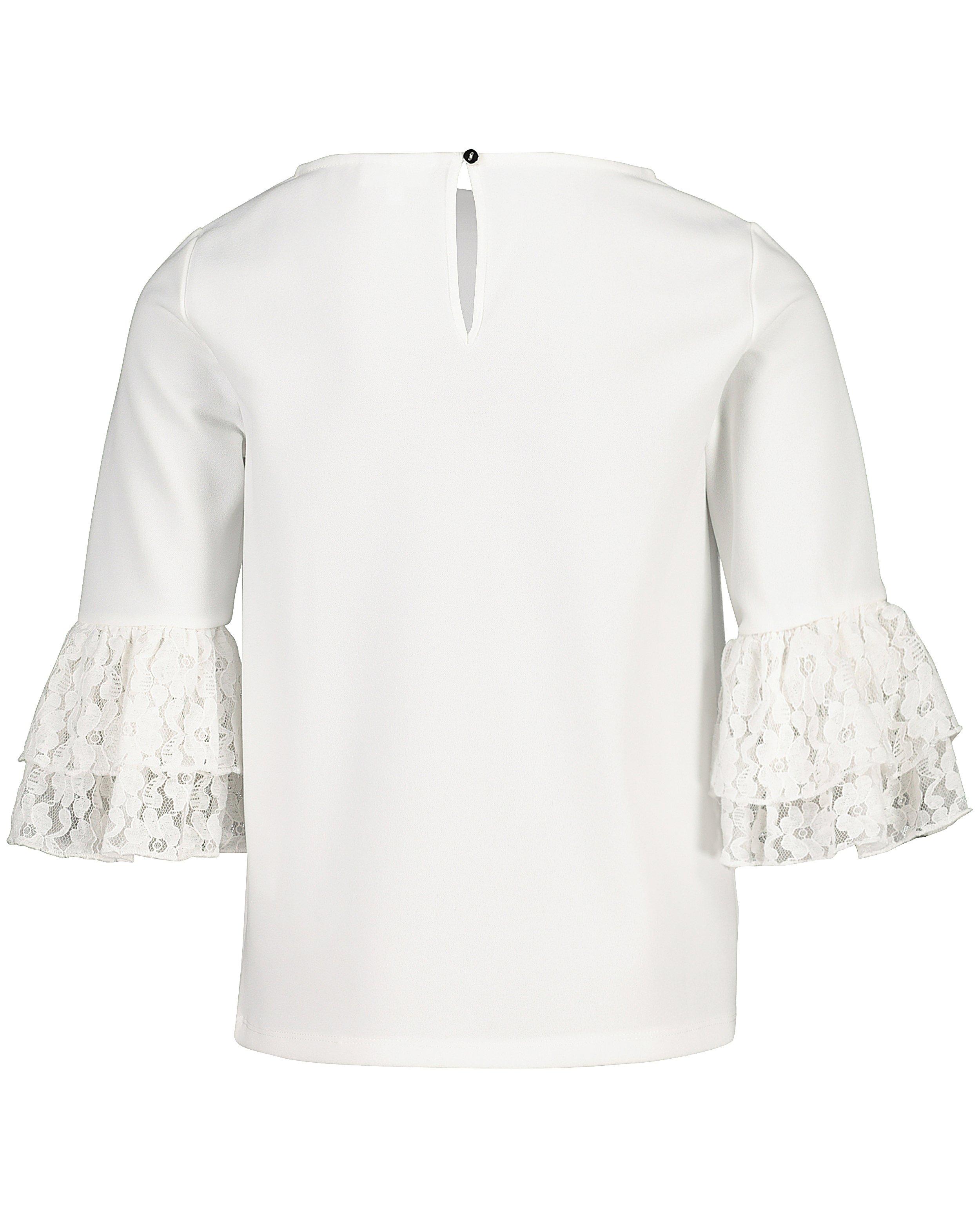 Witte blouse met kant Communie - Product Detail - lichtbeige - afbeelding nummer 7