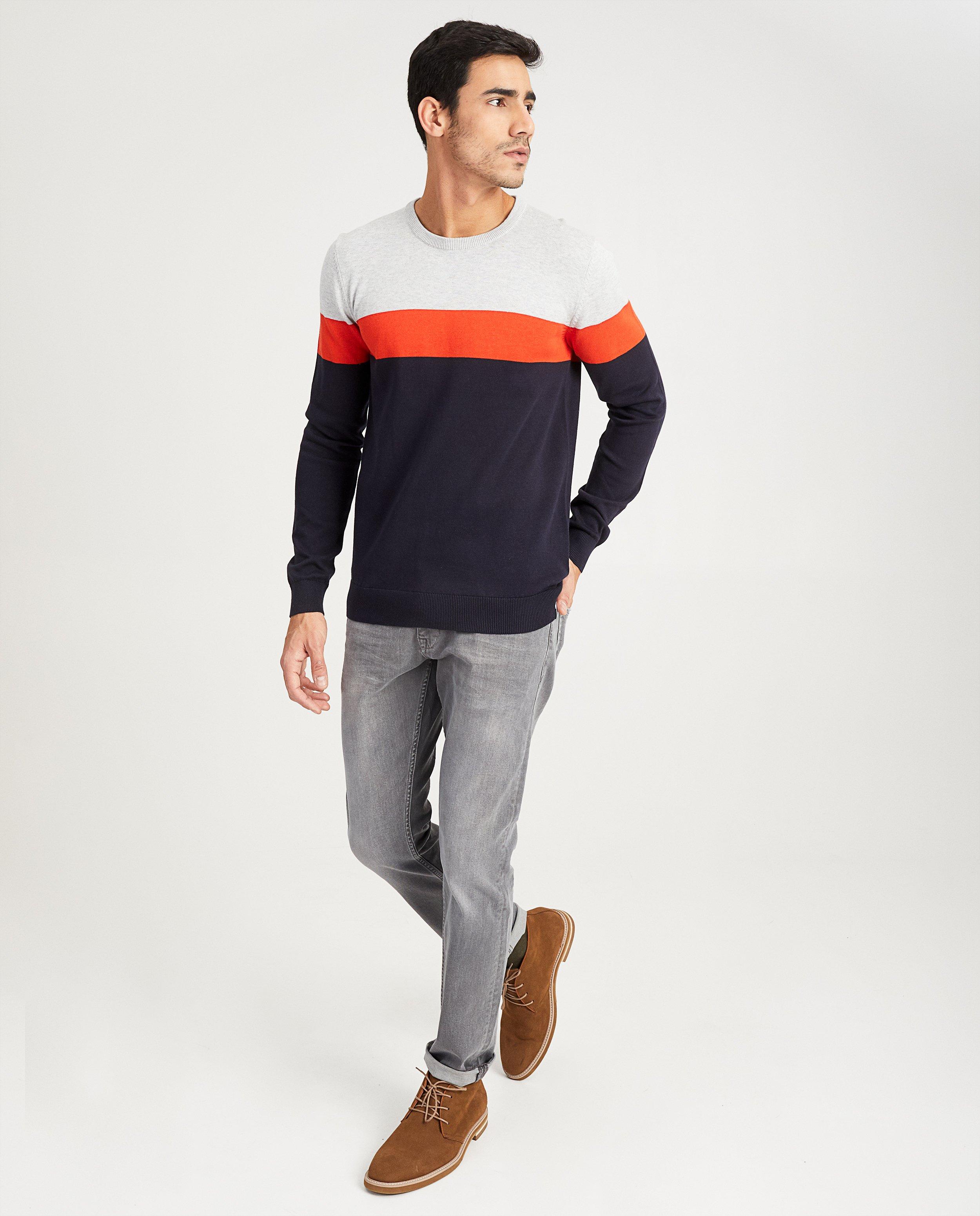 Trui van color block - Product Detail - meerkleurig - afbeelding nummer 1