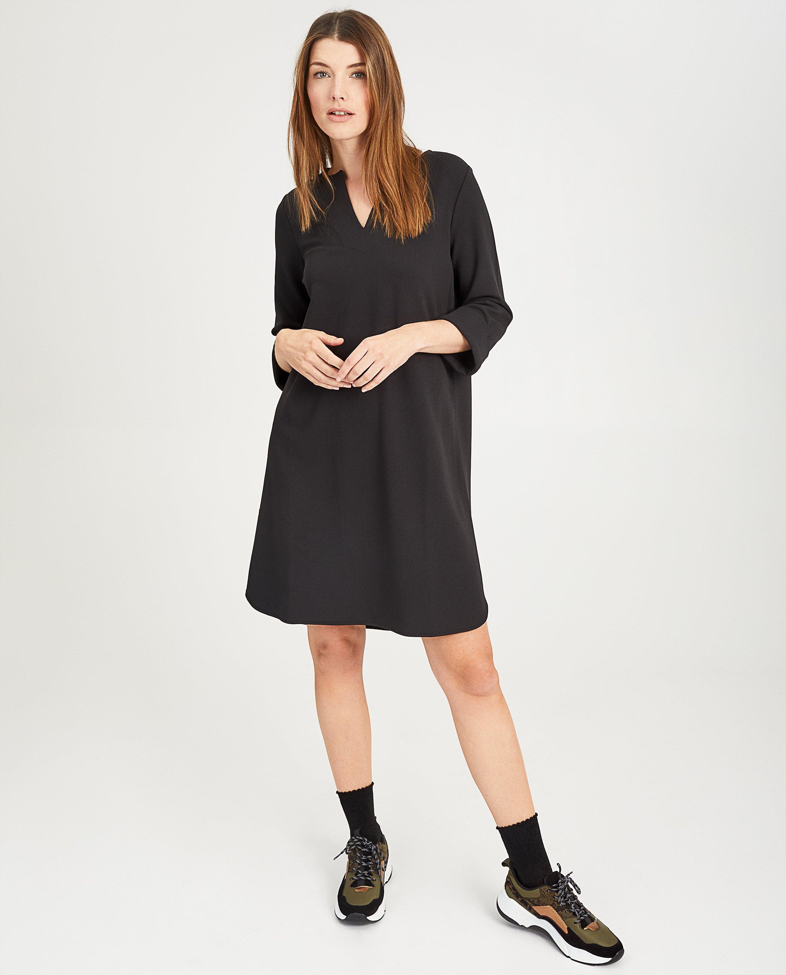 Zwarte jurk Sora - stretch - Sora