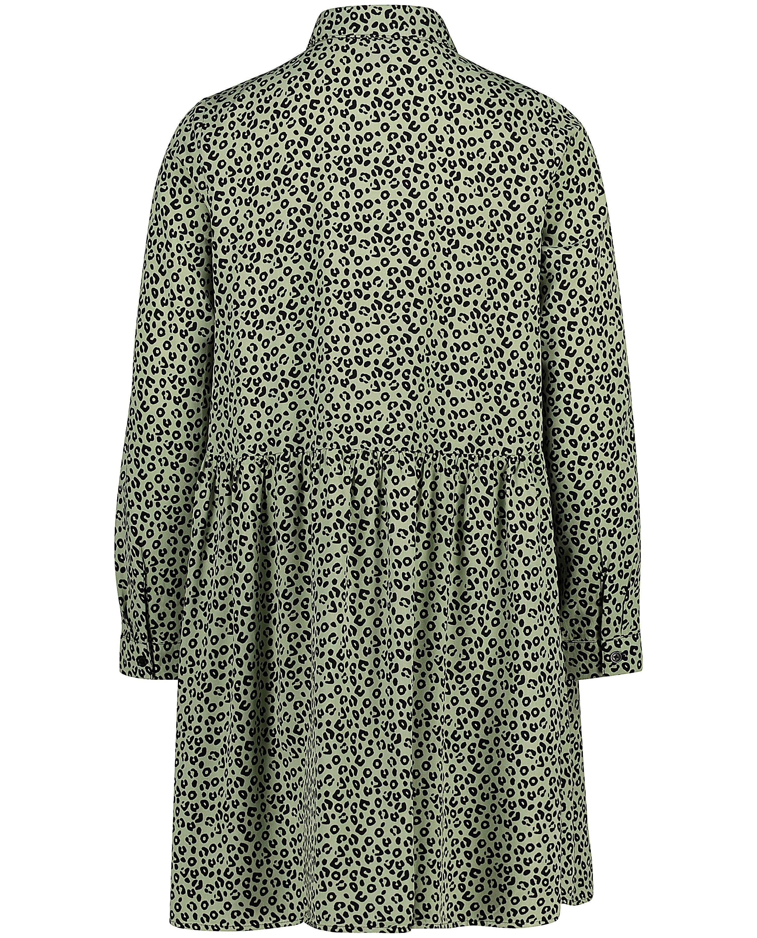 Robes - Robe verte, imprimé léopard