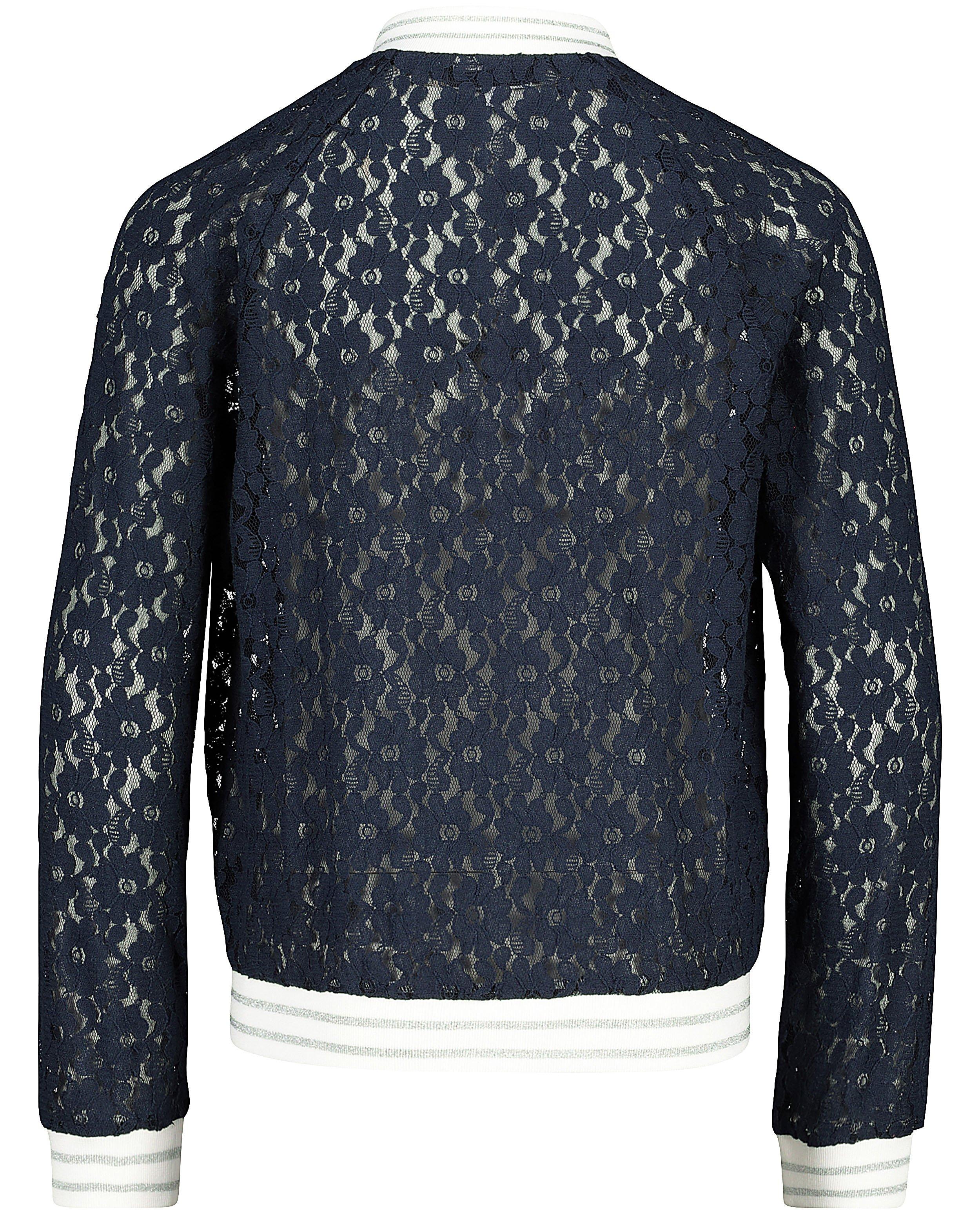 Blazers - Blauw vest met kant Communie