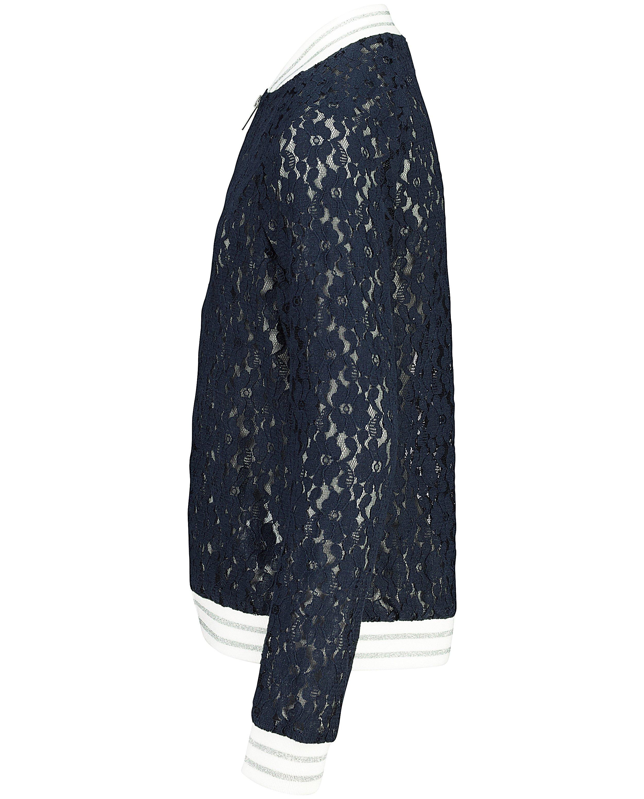 Blazers - Blauw vest met kant Communie