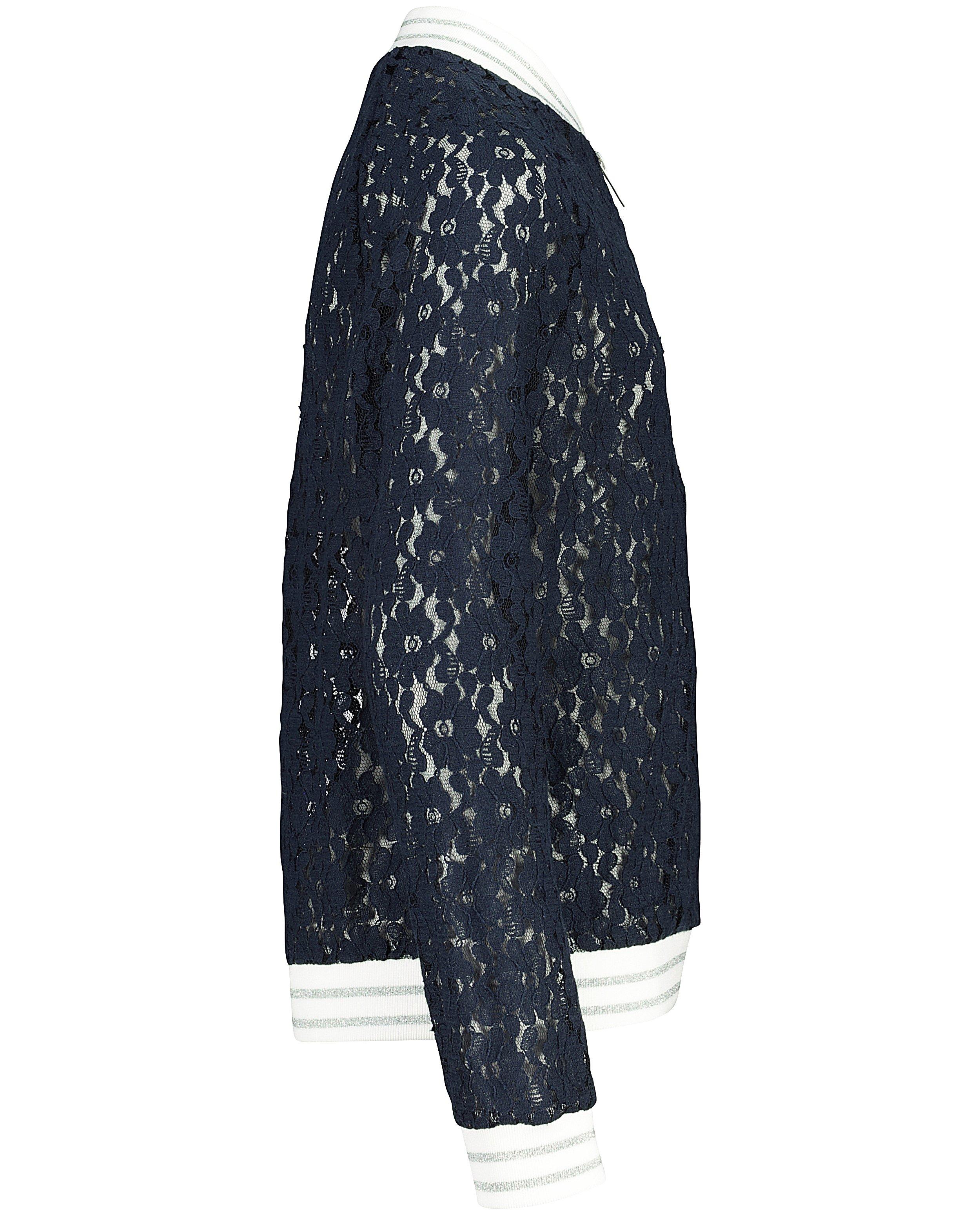 Blazers - Blauw vest met kant Communie