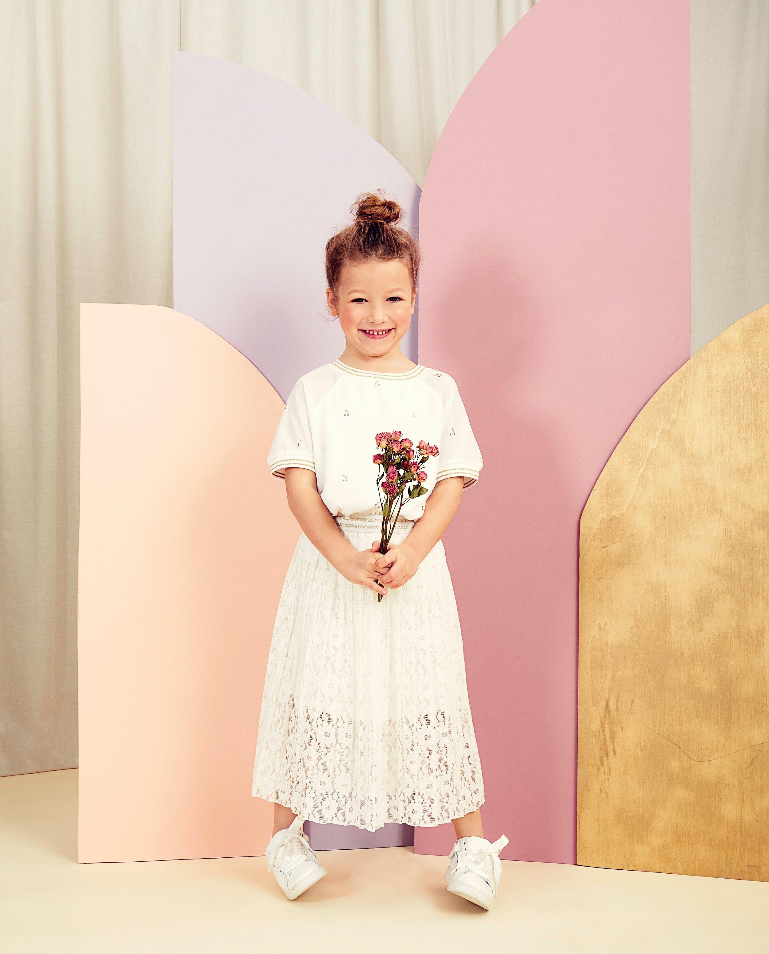 Blouse blanche Communion - D&eacute;tails du produit - multicolore - image num&eacute;ro 1