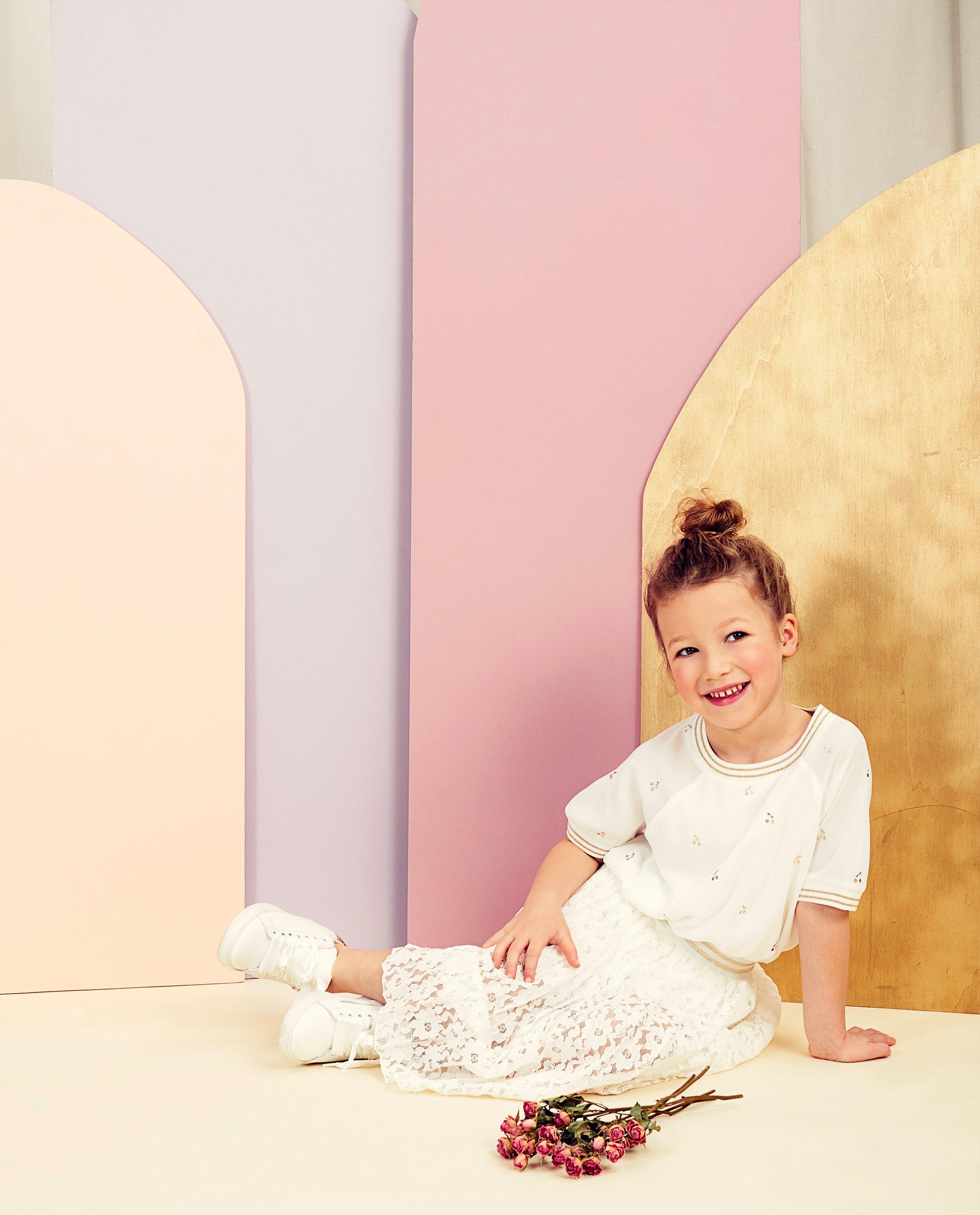 Blouse blanche Communion - D&eacute;tails du produit - multicolore - image num&eacute;ro 2