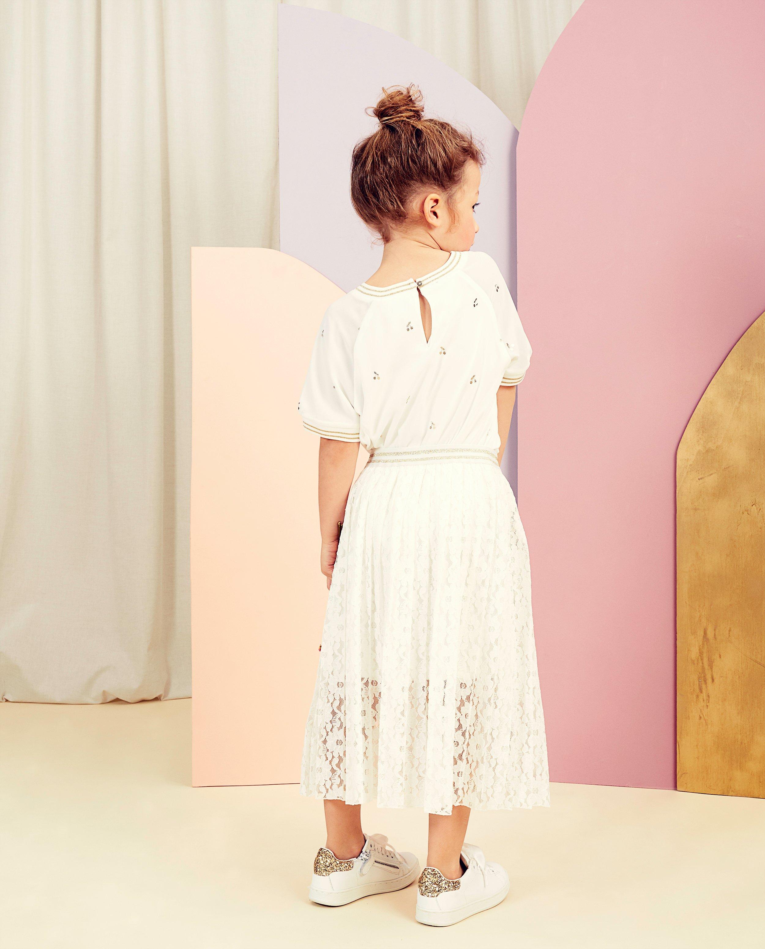 Blouse blanche Communion - D&eacute;tails du produit - multicolore - image num&eacute;ro 3