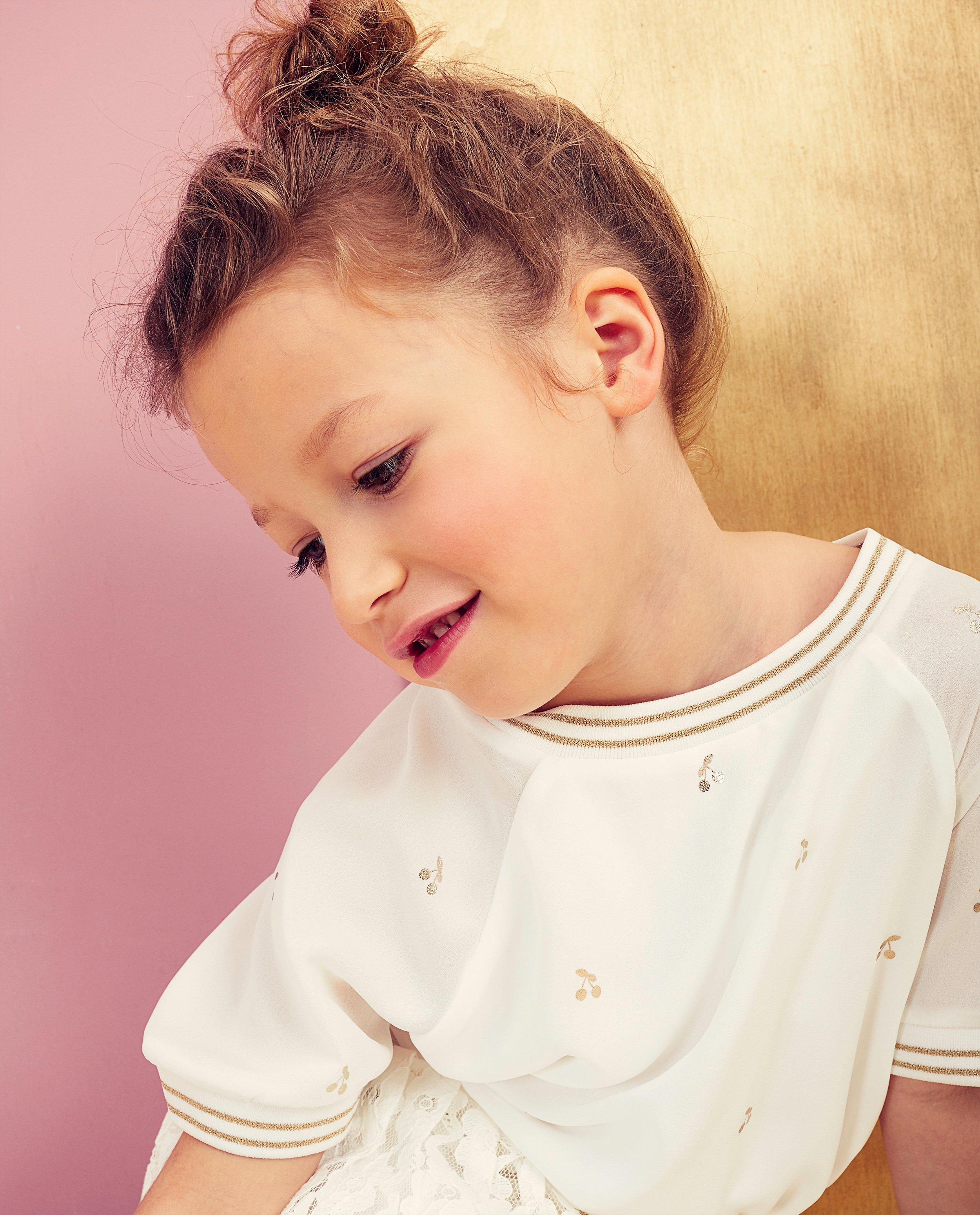 Blouse blanche Communion - D&eacute;tails du produit - multicolore - image num&eacute;ro 4