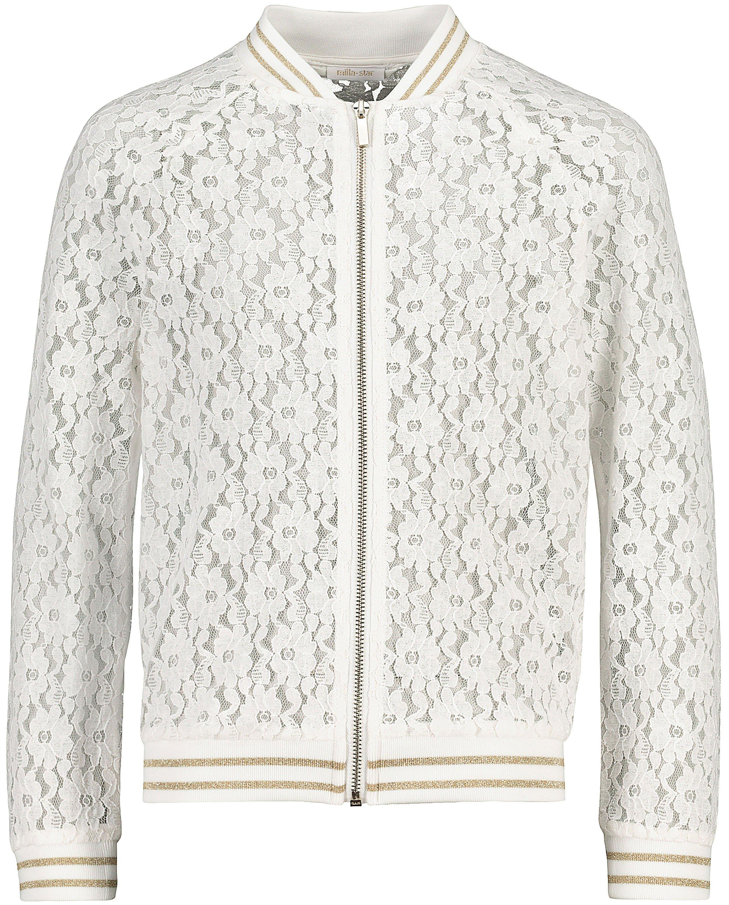 Blazers - Wit vest met kant Communie