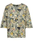 Gele blouse met bloemenprint Sora - Allover print - Sora