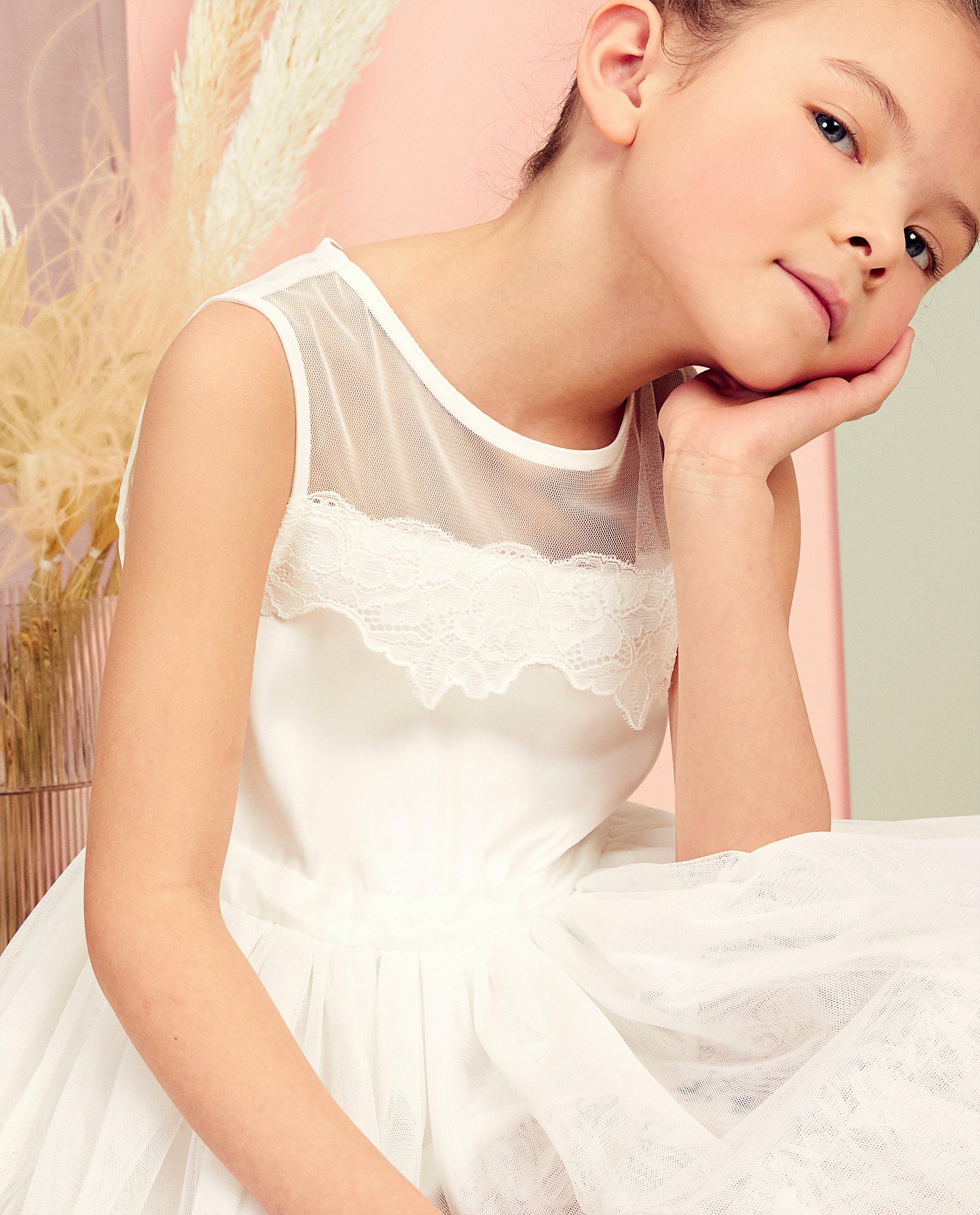 robe blanche communion