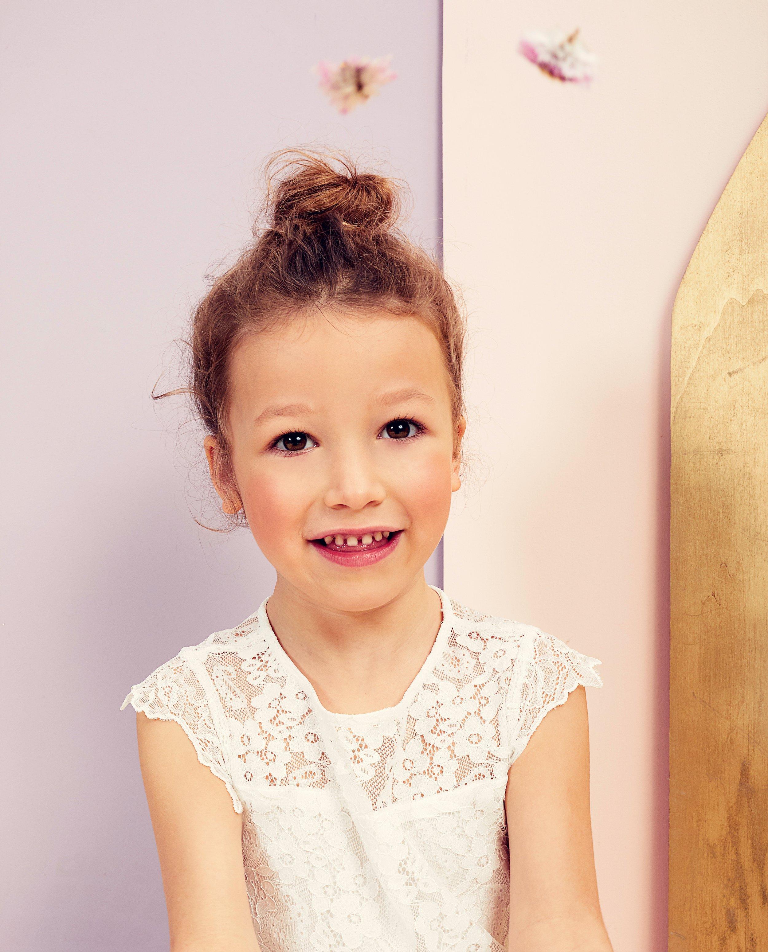 Witte jurk met kant Communie - Product Detail - lichtbeige - afbeelding nummer 4