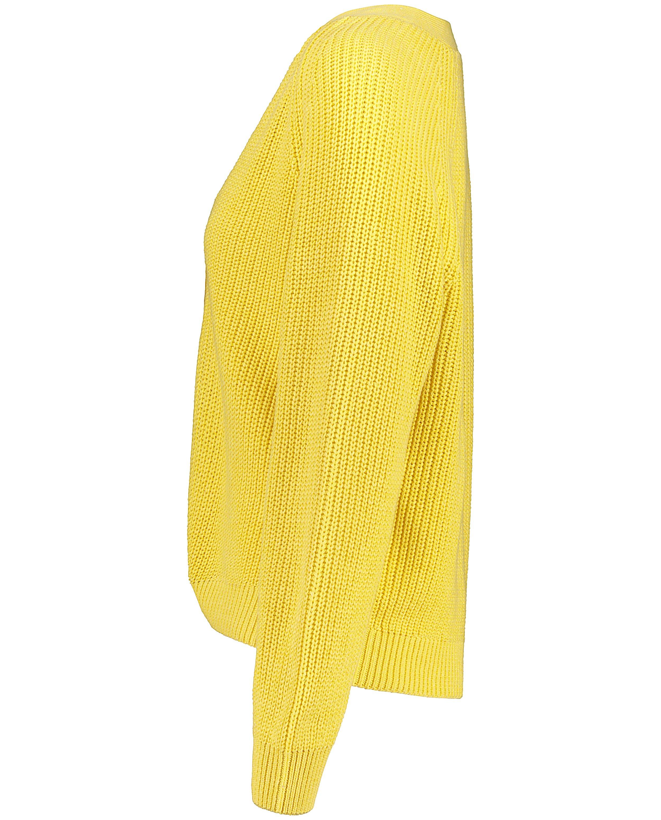 Cardigans - Geel vest met knopen Sora