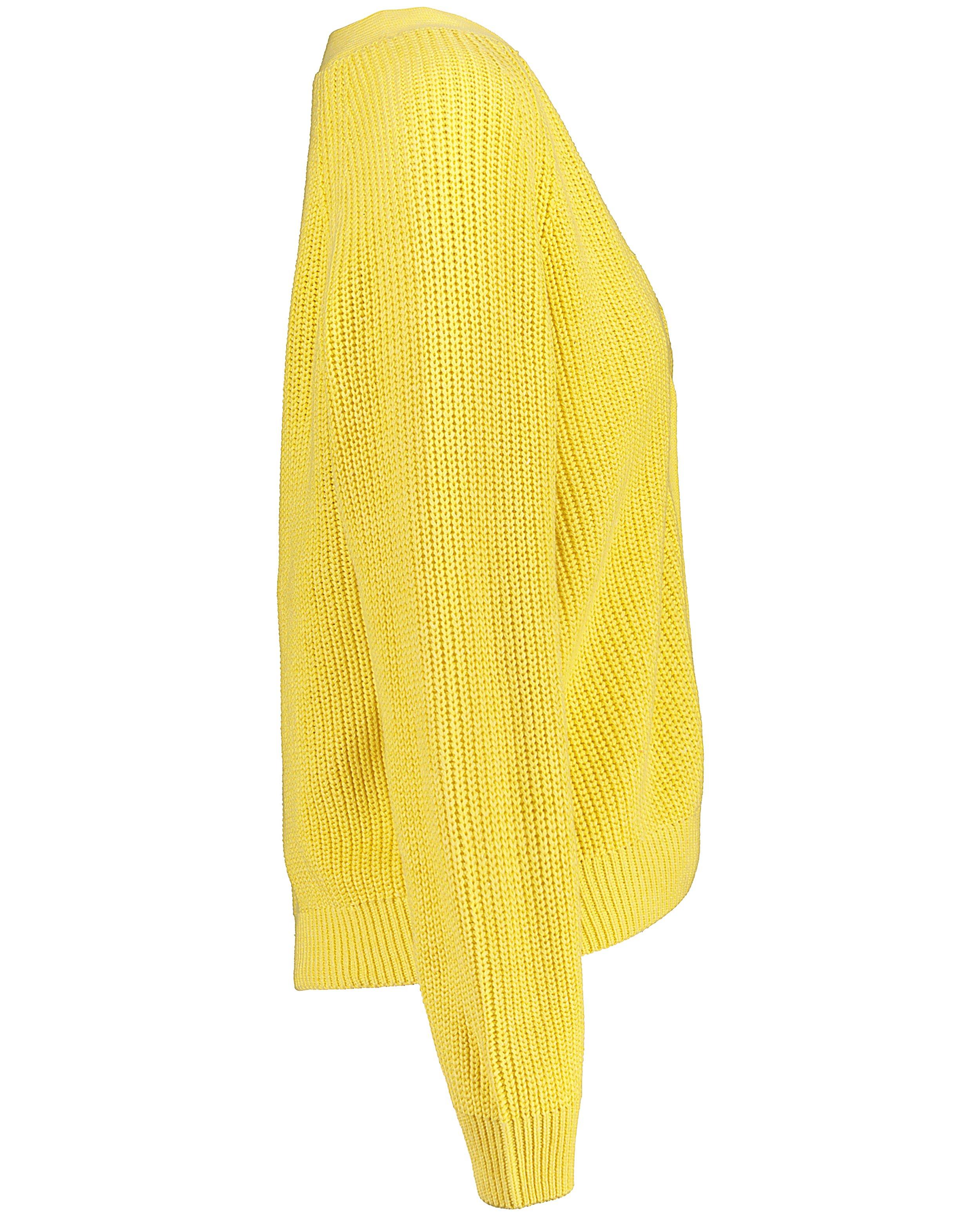 Cardigans - Geel vest met knopen Sora
