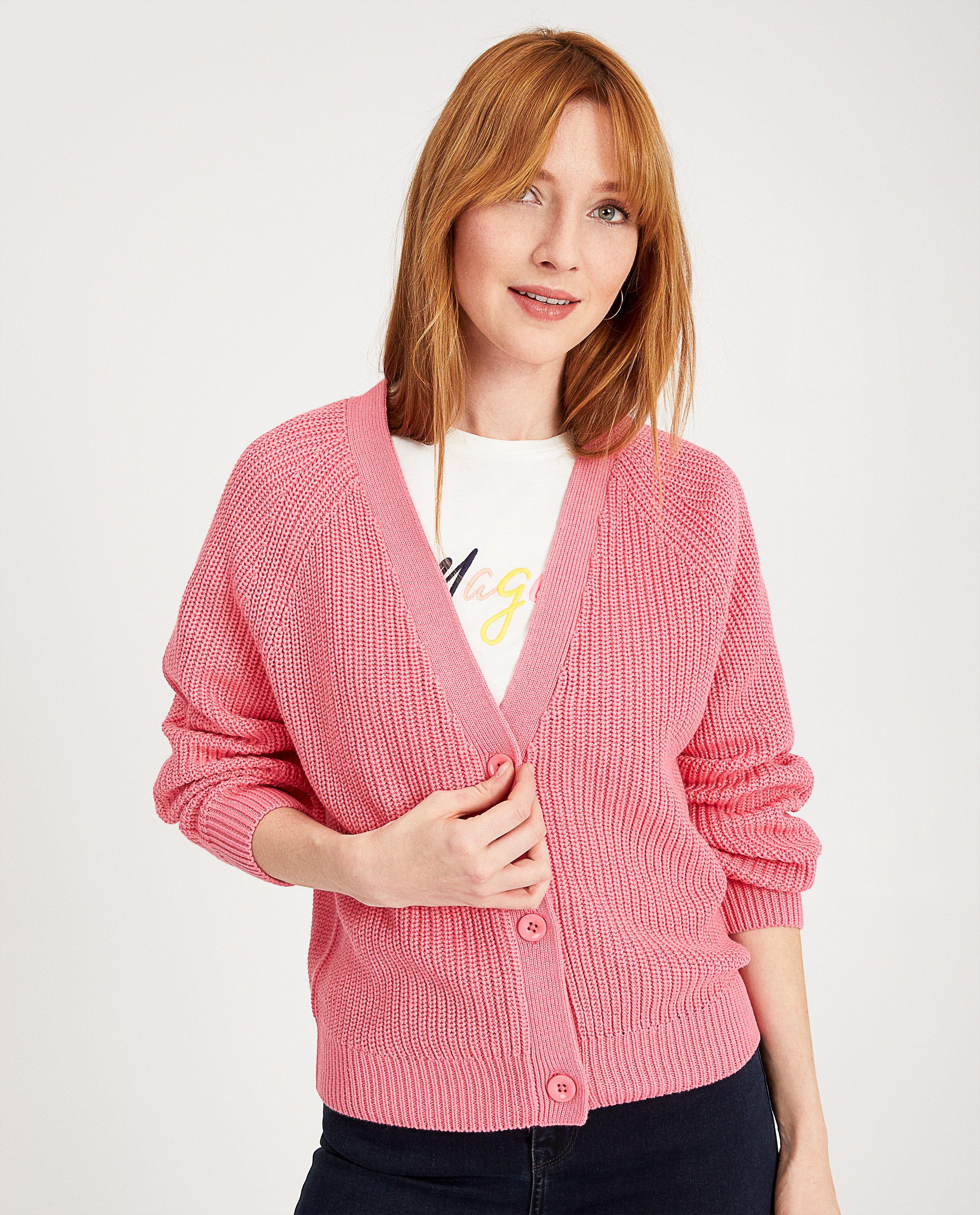 Roze vest met knopen Sora - Product Detail - roze - afbeelding nummer 2