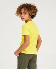 T-shirts - Geel shirt met opschrift BESTies