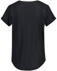T-shirts - Zwart T-shirt met glitter Sora
