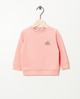 Roze sweater BESTies - met borduursel - Besties