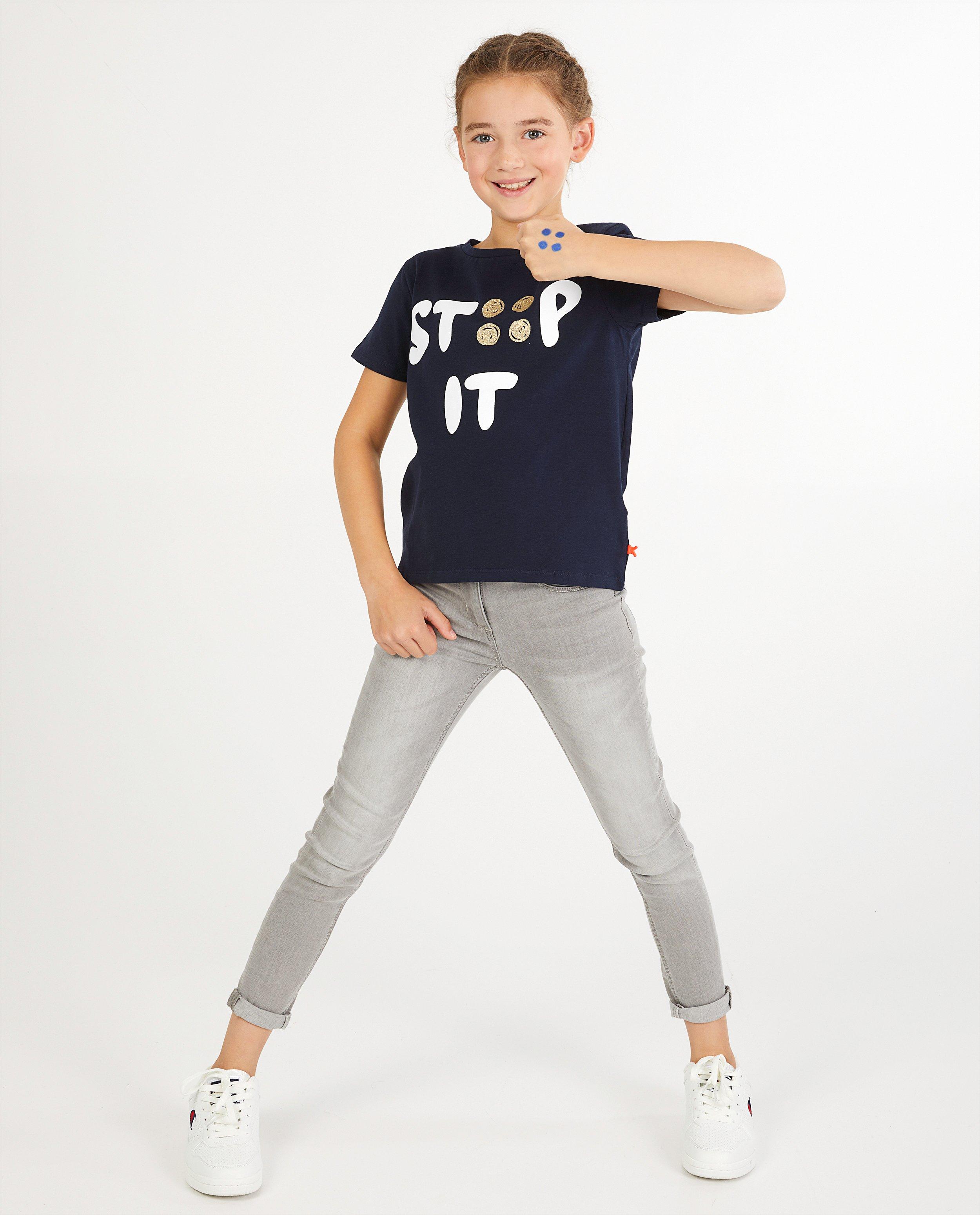 Wit STIP IT-shirt Ketnet - van biokatoen - Ketnet