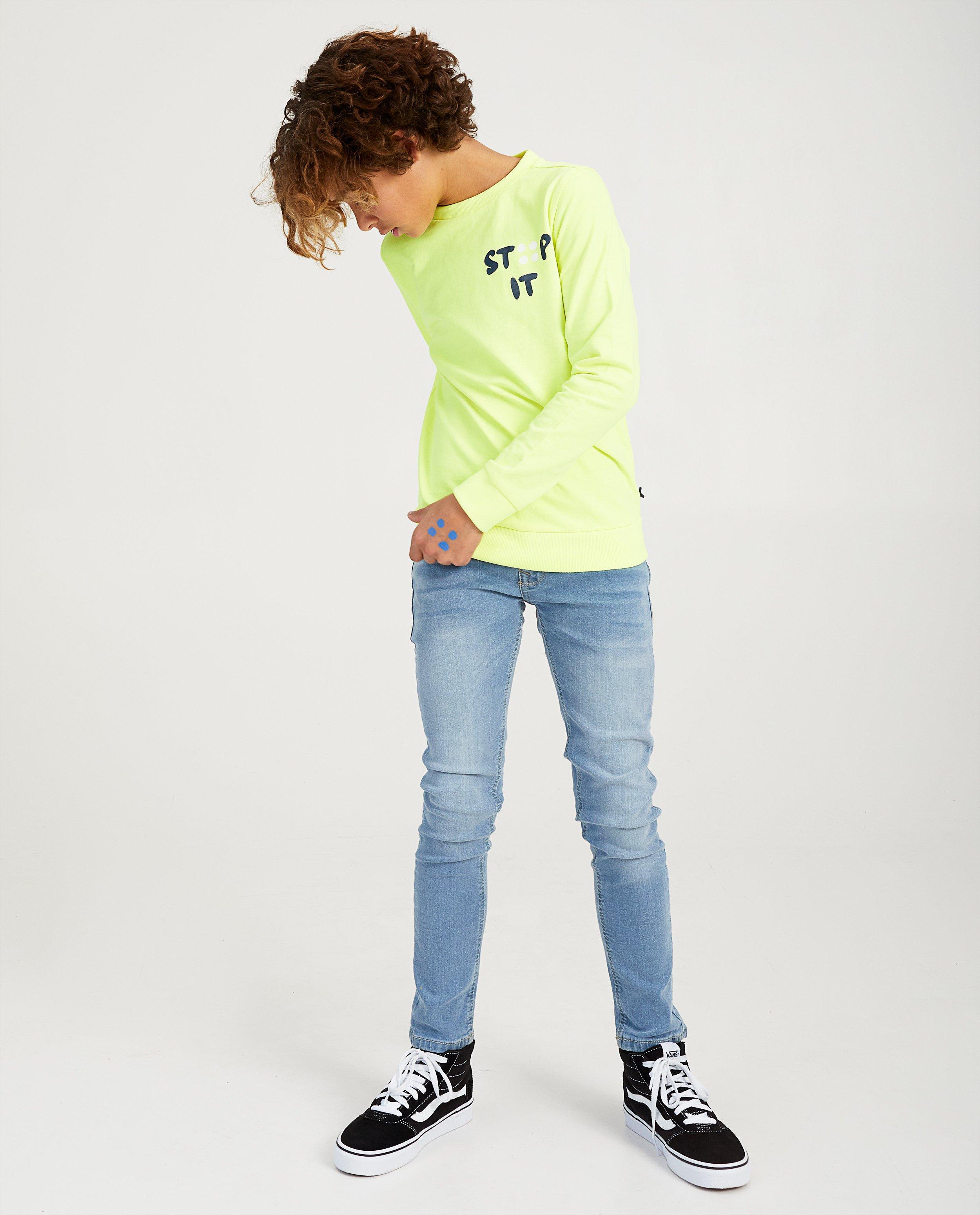 Fluogele STIP IT-sweater Ketnet - tegen pesten - Ketnet