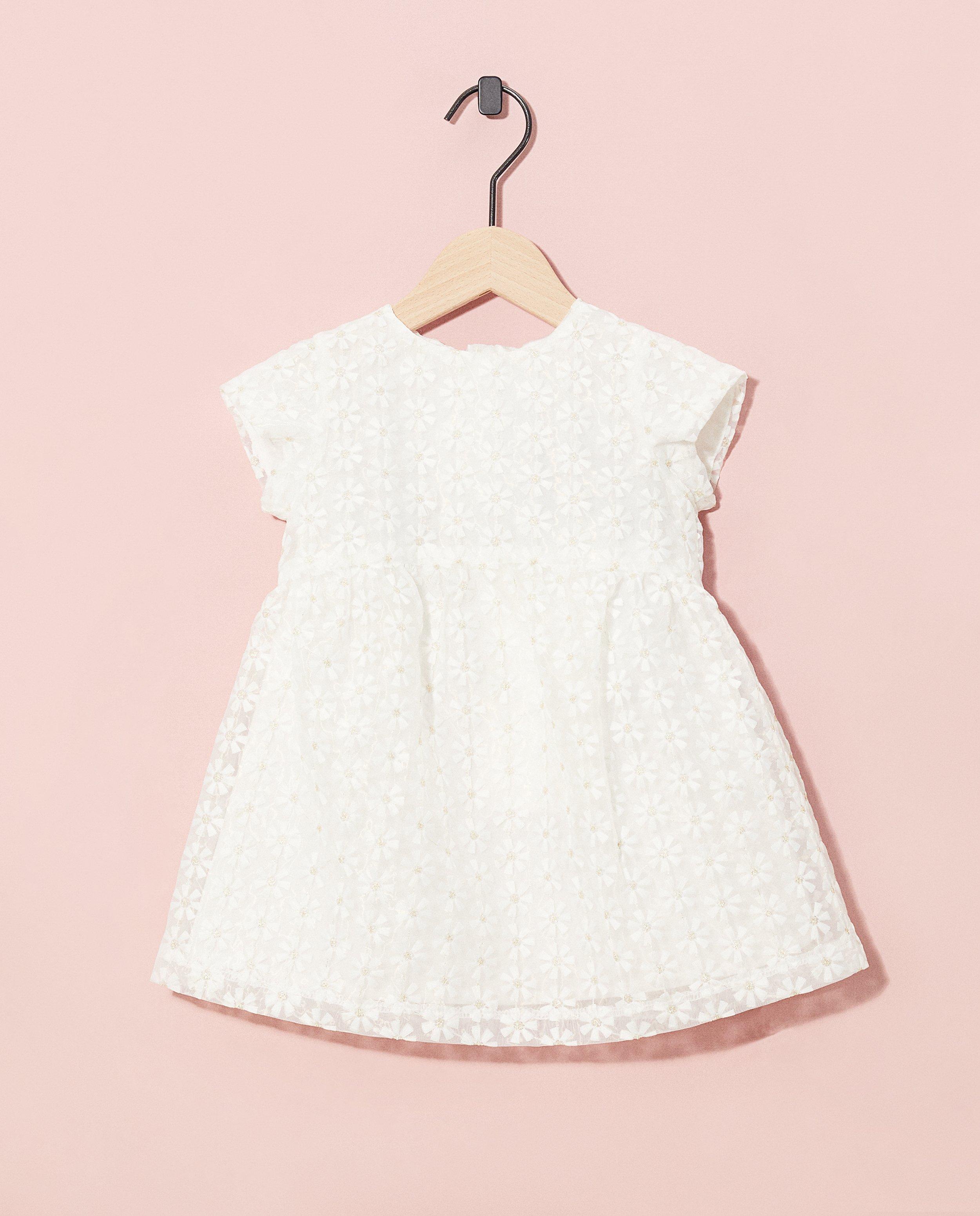Witte jurk + pamperbroekje Feest - null - Cuddles and Smiles